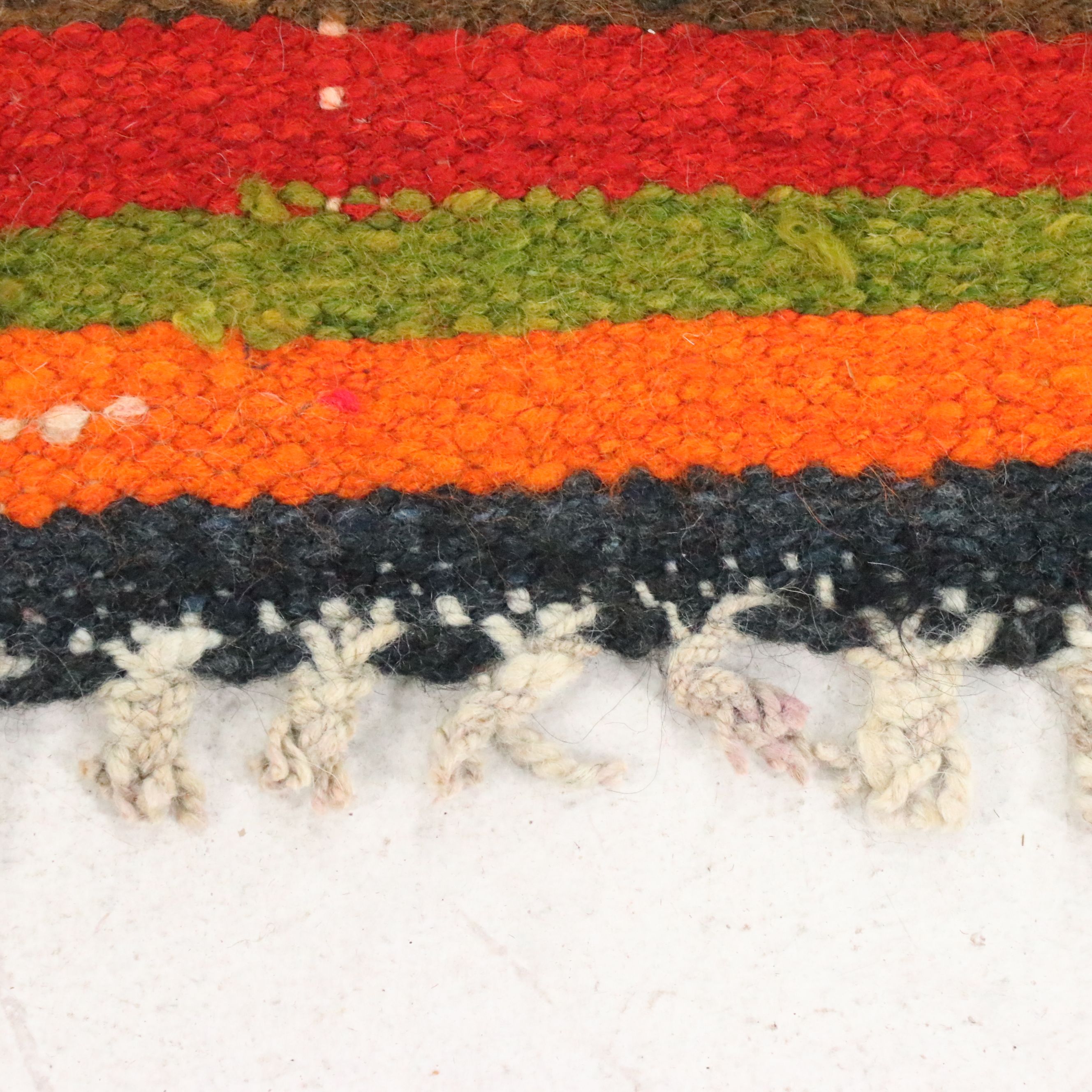 2'11 x 10'11 Hand-Knotted Moroccan Berber Carpet Runner