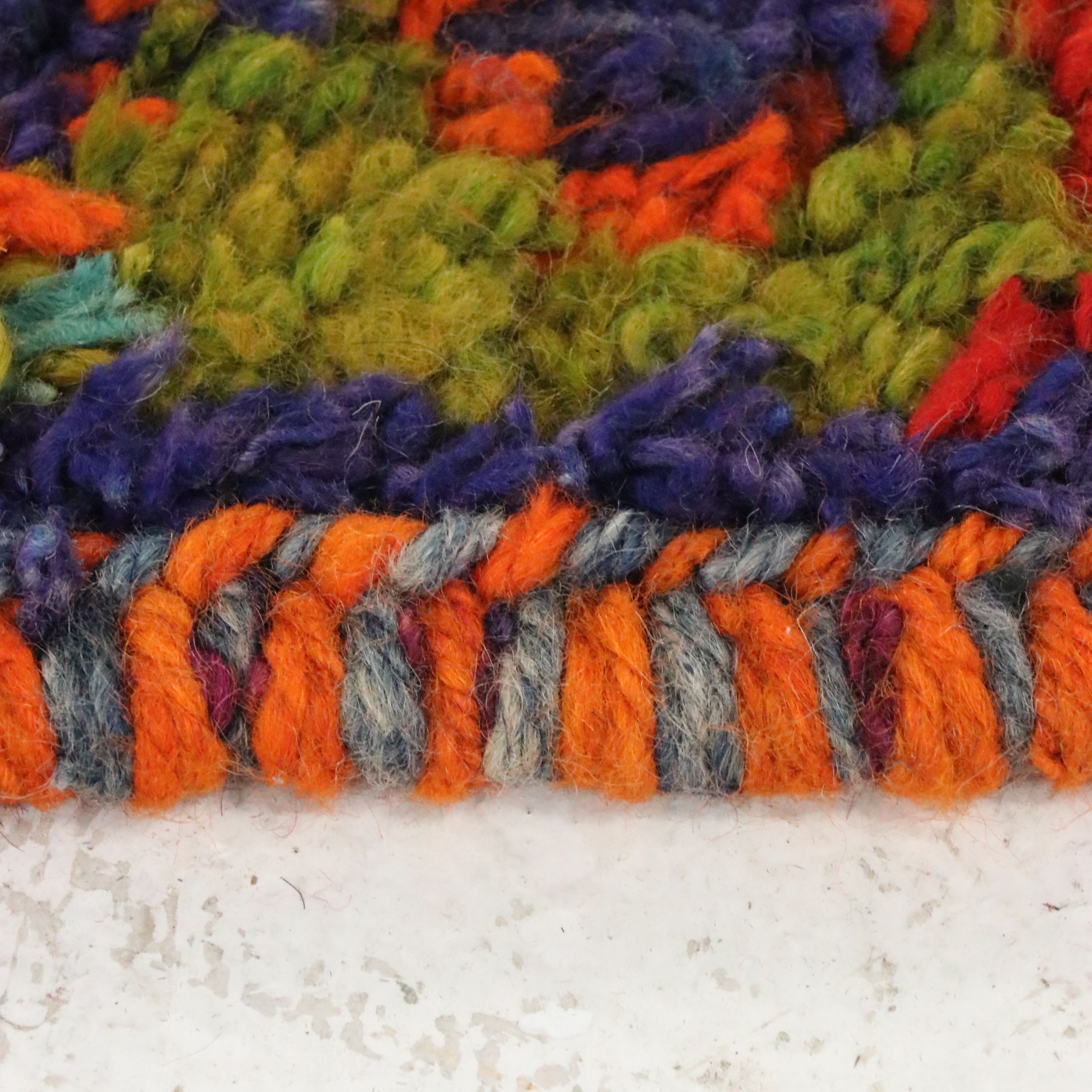 2'11 x 10'11 Hand-Knotted Moroccan Berber Carpet Runner