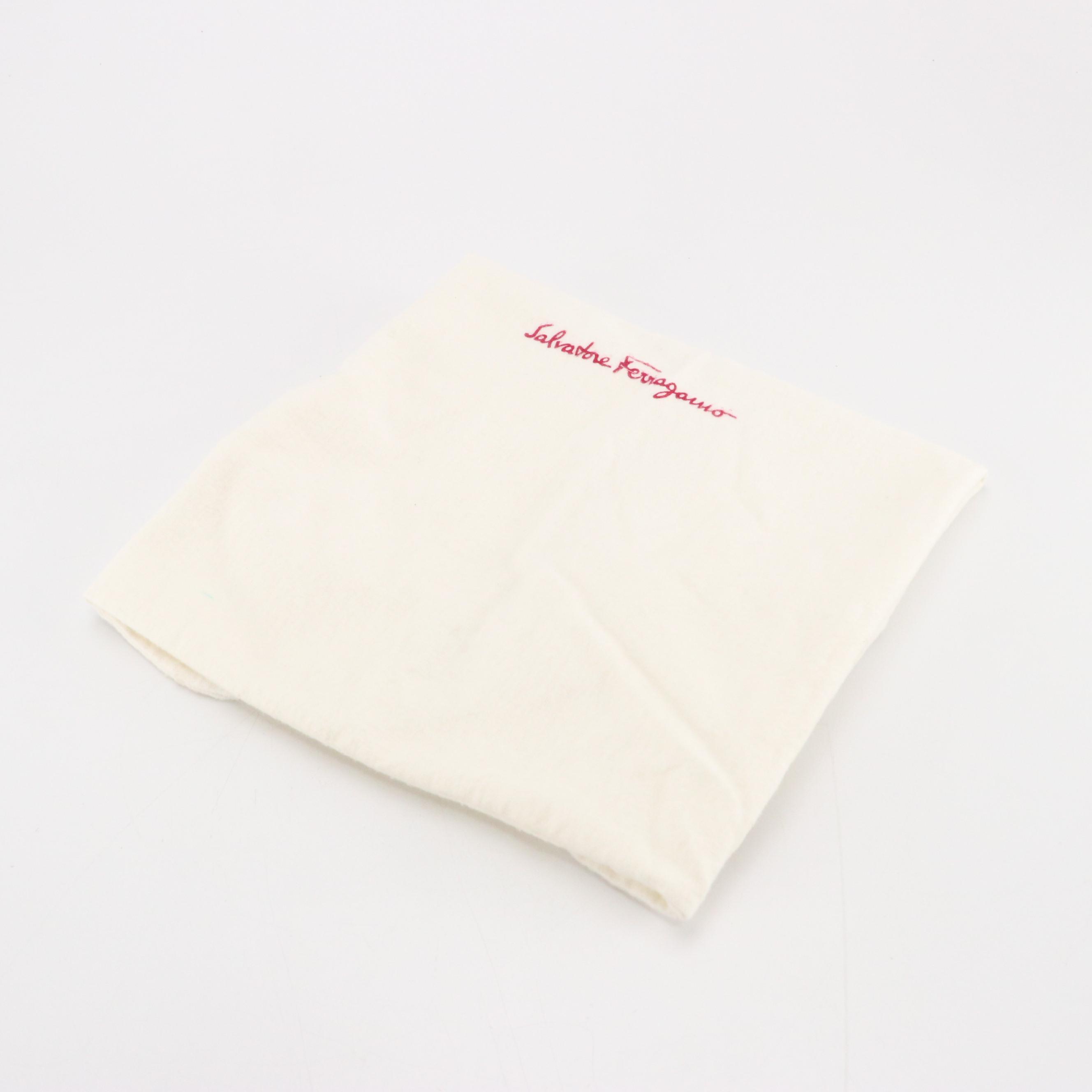 Salvatore Ferragamo Gancini Zip Hobo Bag in Navy Grained Leather