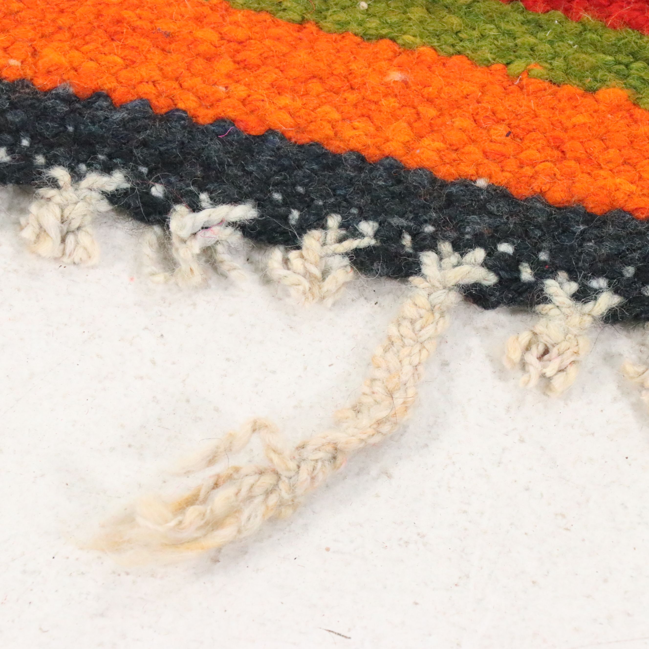 2'11 x 10'11 Hand-Knotted Moroccan Berber Carpet Runner