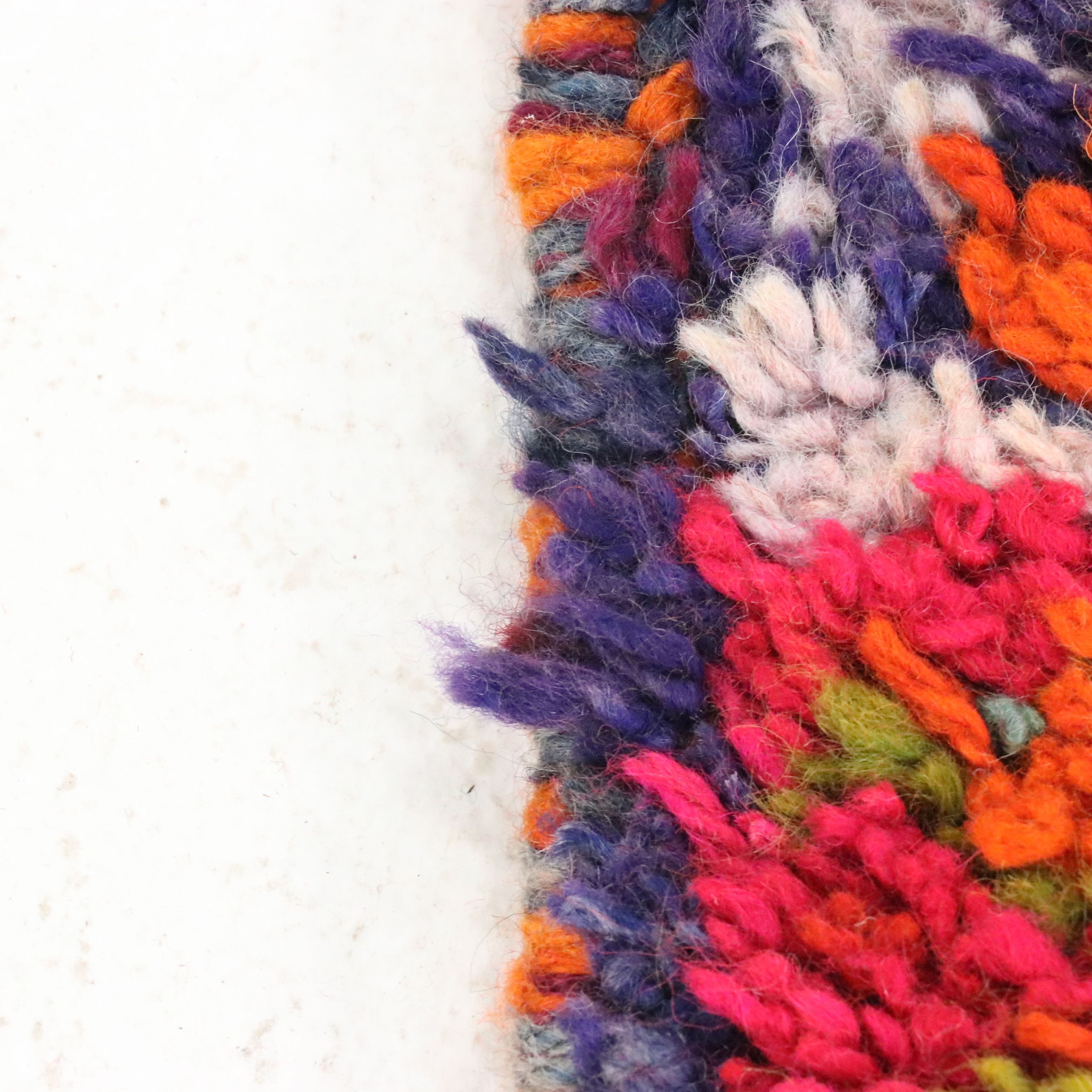 2'11 x 10'11 Hand-Knotted Moroccan Berber Carpet Runner