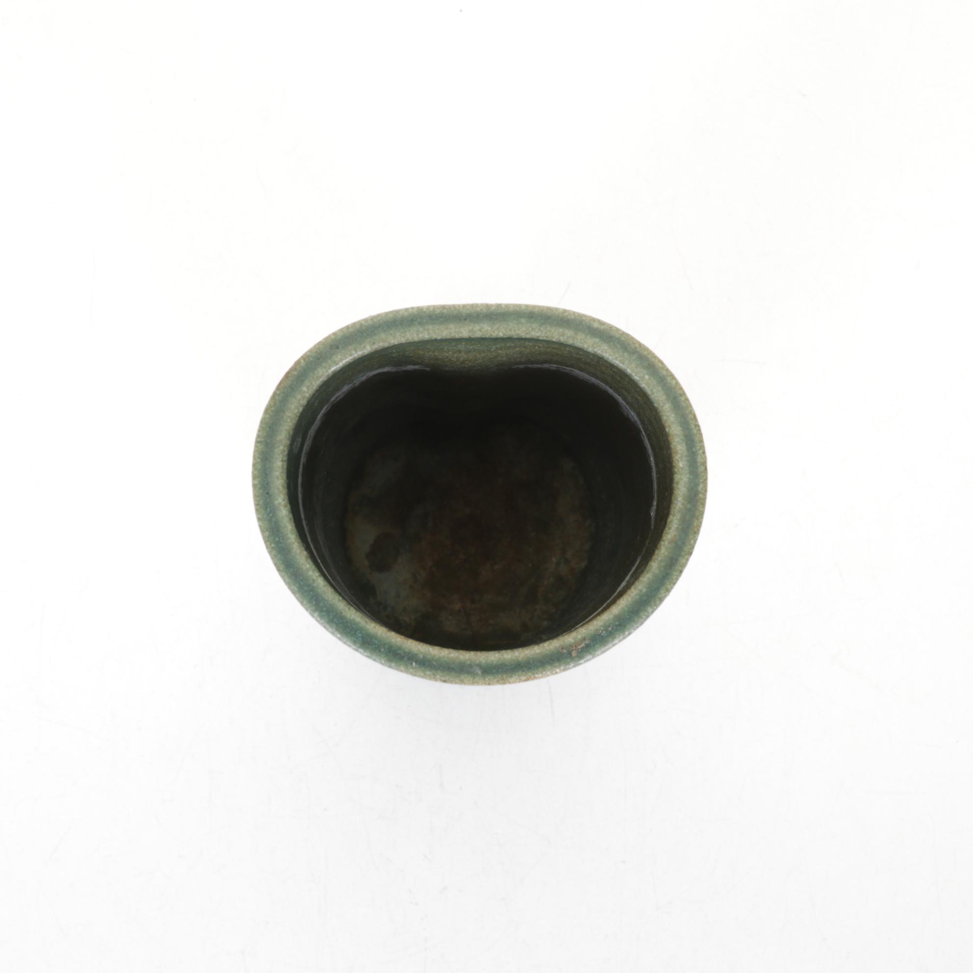 Nichibei Pottery Bamboo & Lawrence Blazey Ceramic Vases