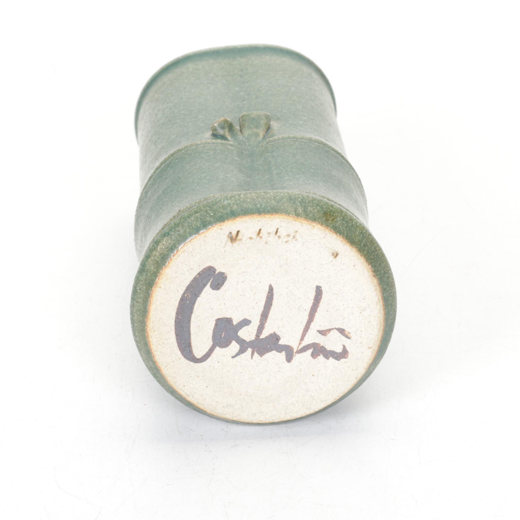 Nichibei Pottery Bamboo & Lawrence Blazey Ceramic Vases