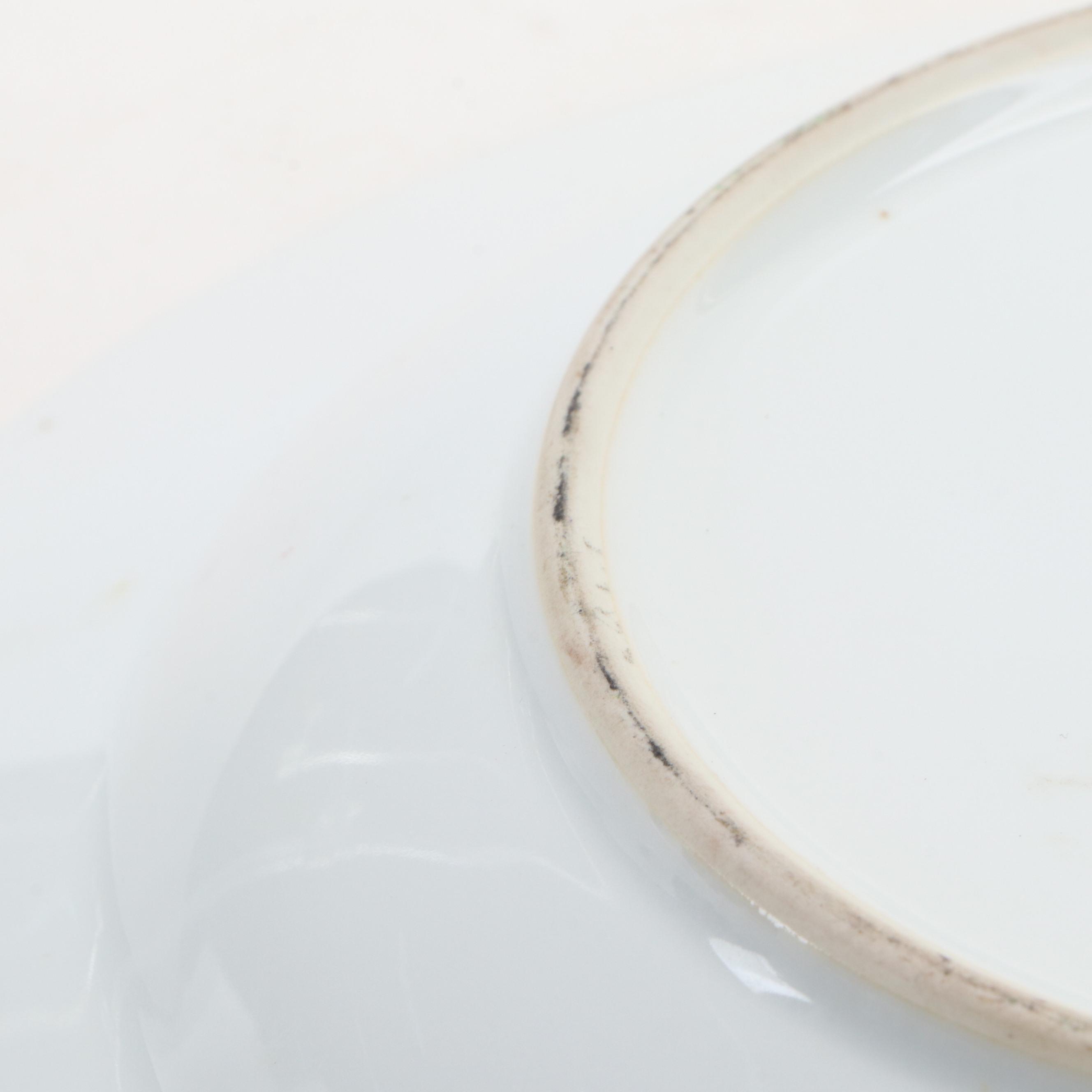 Japanese A.C.F. Hand-Painted Porcelain Ware Canton Style Bowl