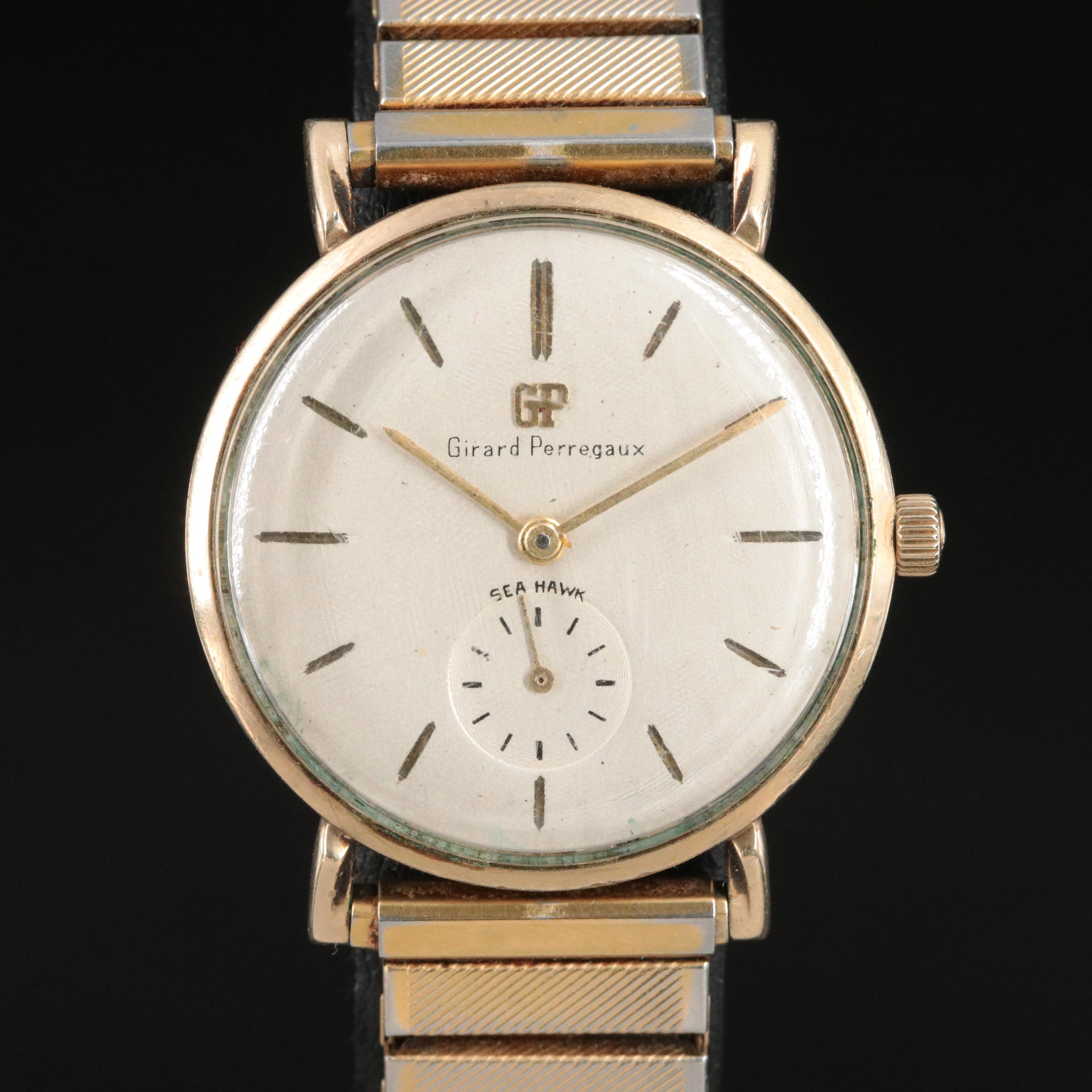 Girard Perregaux Sea Hawk Stem Wind Watch