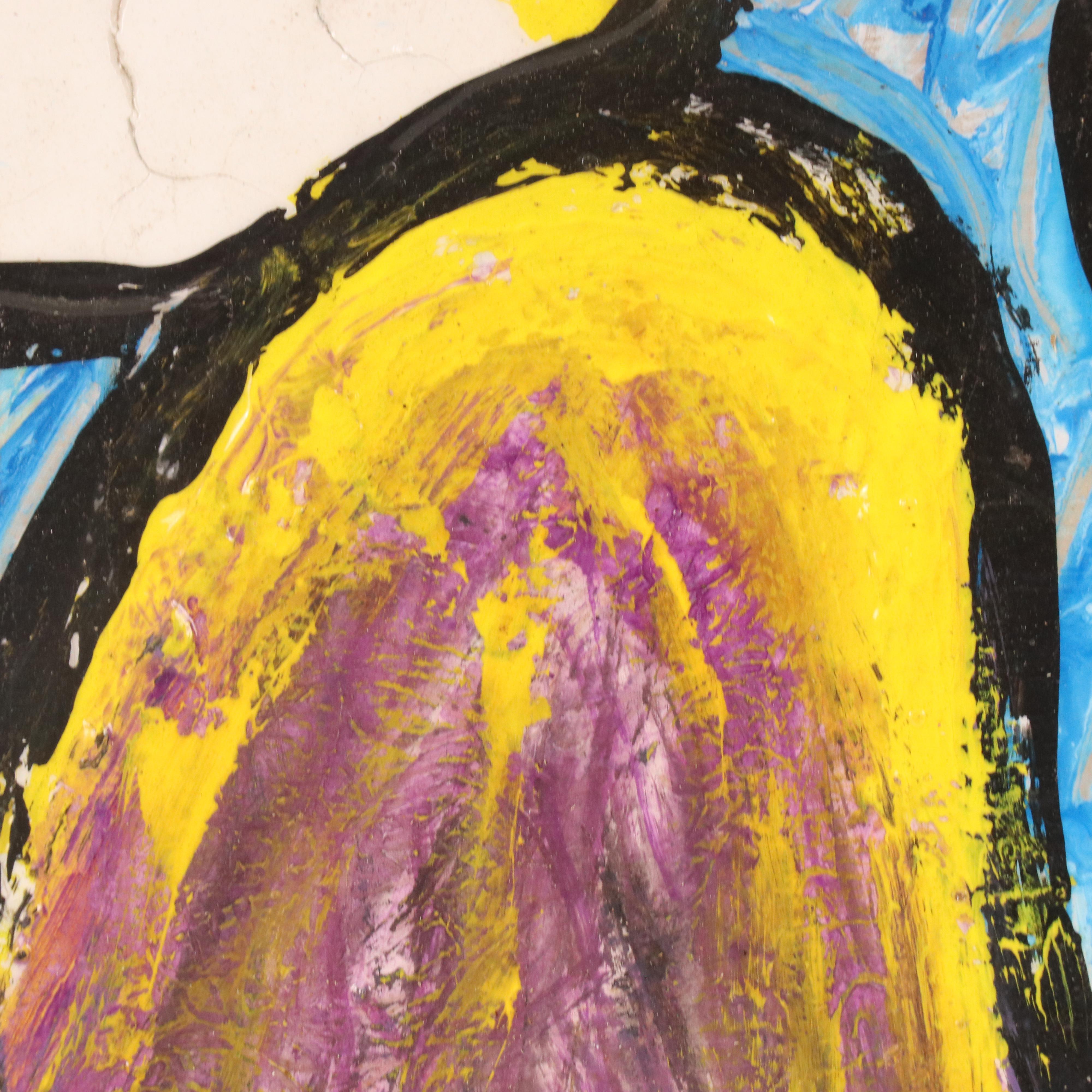 Reynold J. Falce Acrylic Painting "Arctic High Noon," 1991