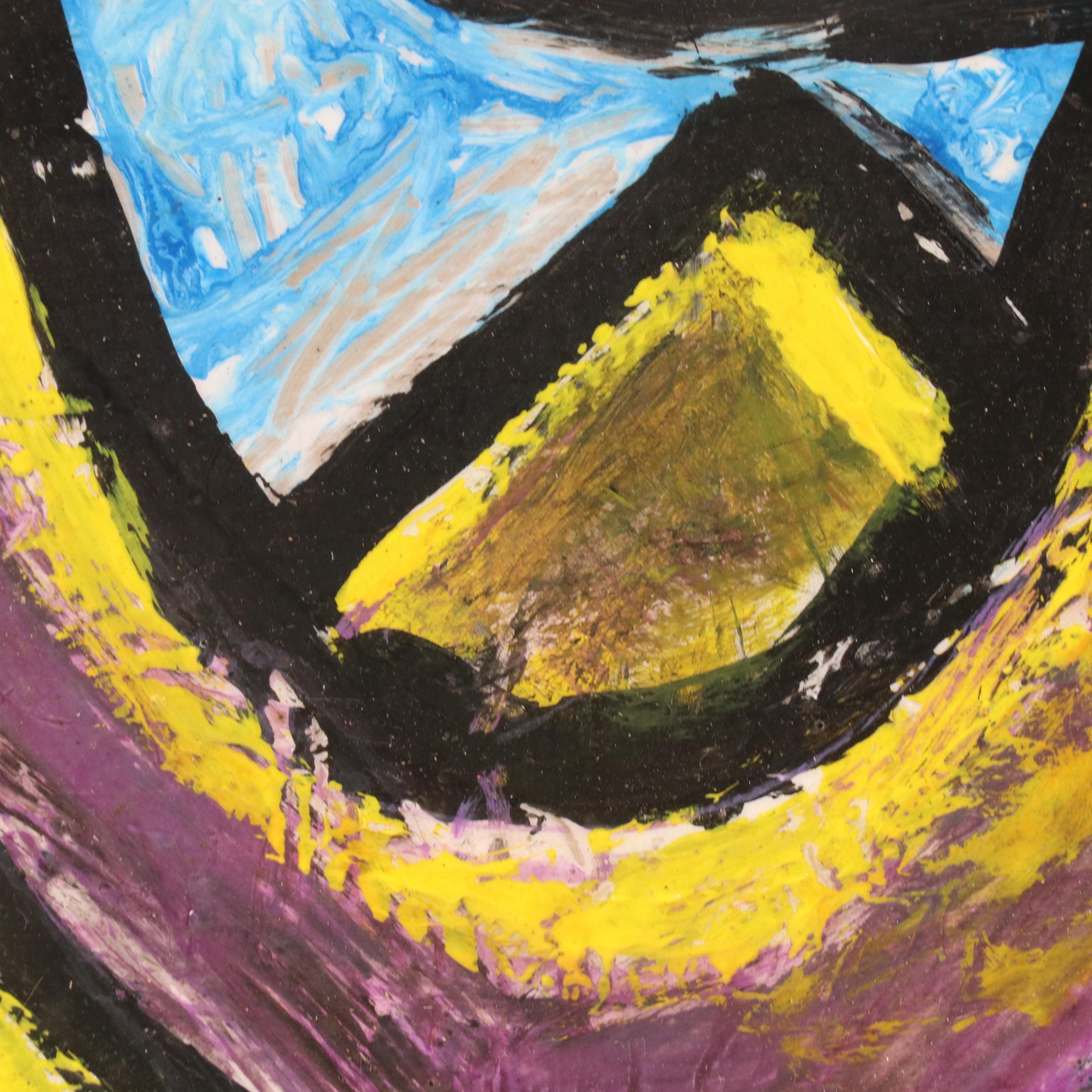 Reynold J. Falce Acrylic Painting "Arctic High Noon," 1991