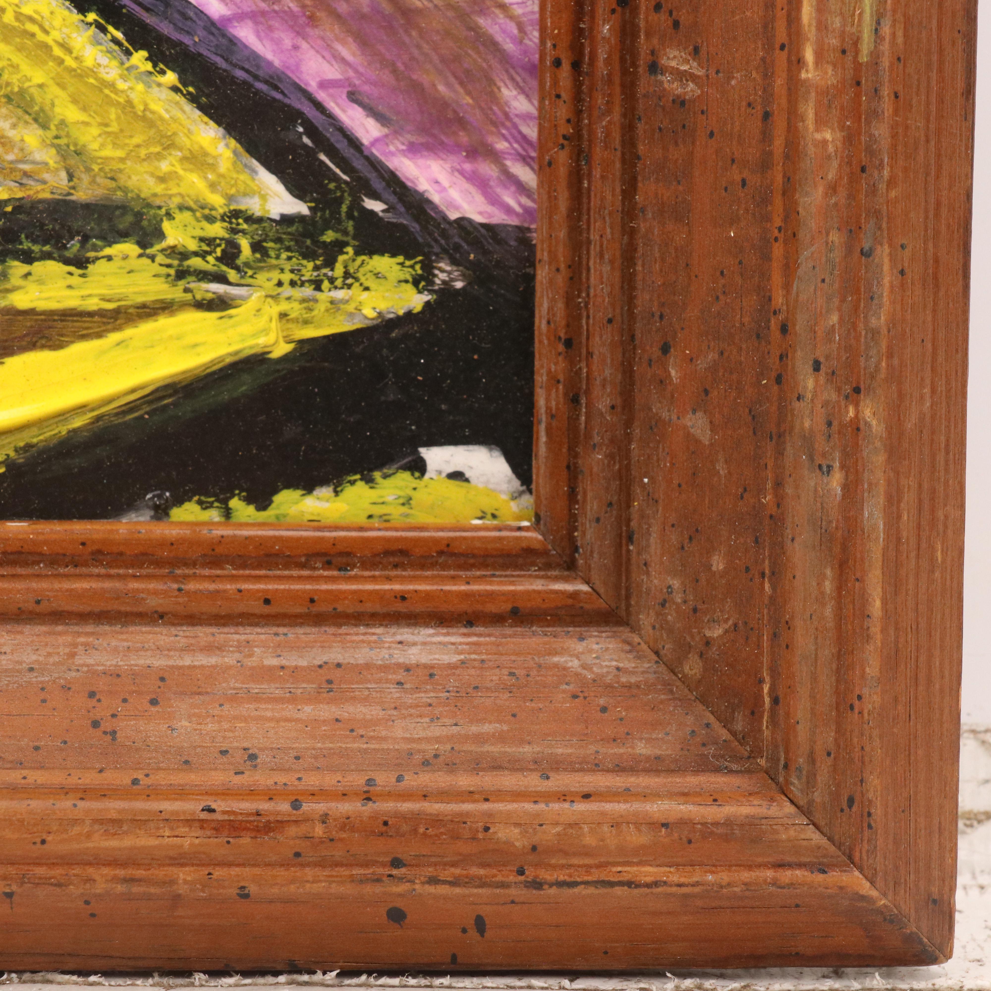 Reynold J. Falce Acrylic Painting "Arctic High Noon," 1991