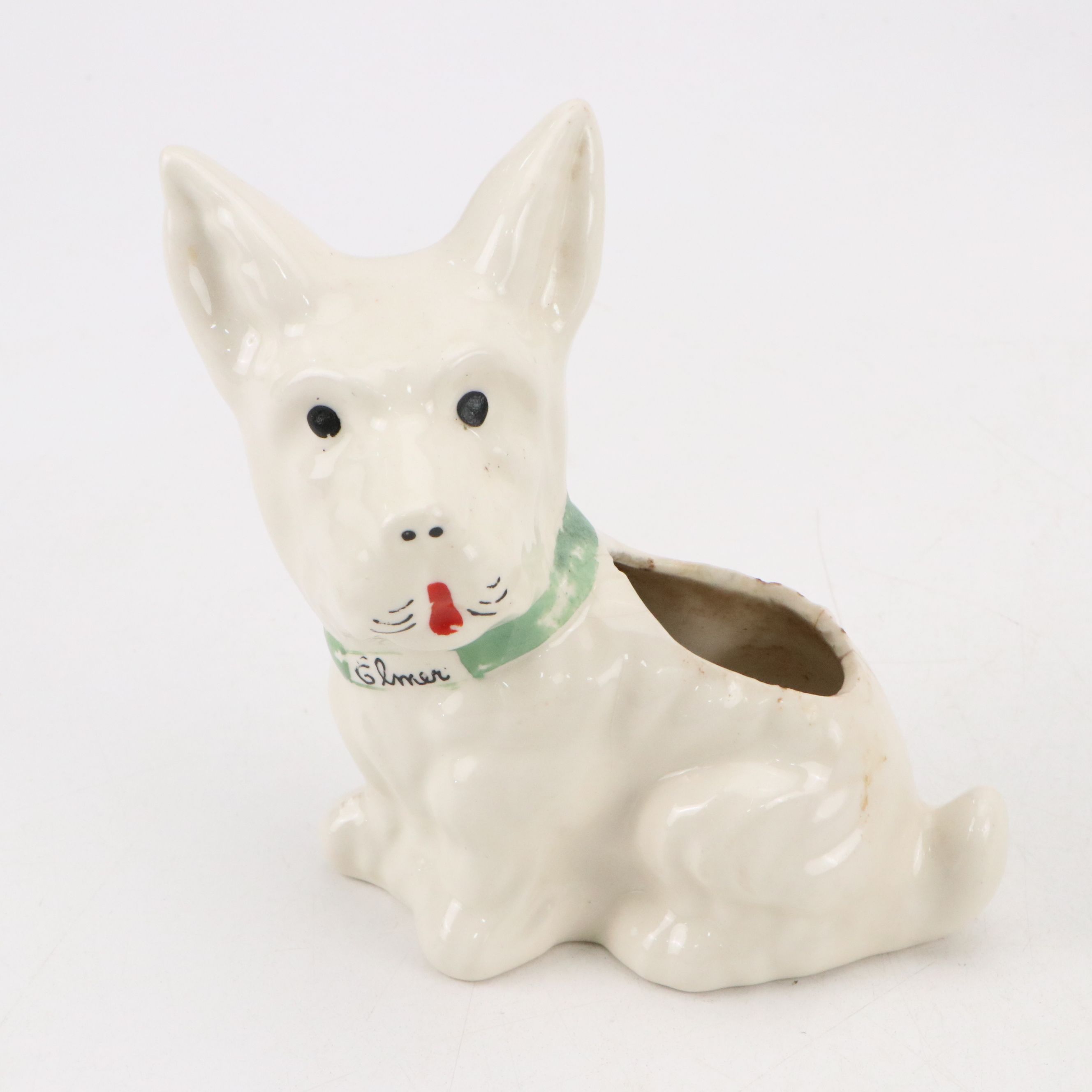 Scottie Dog Ceramic Planters, Mid to Late 20th Century