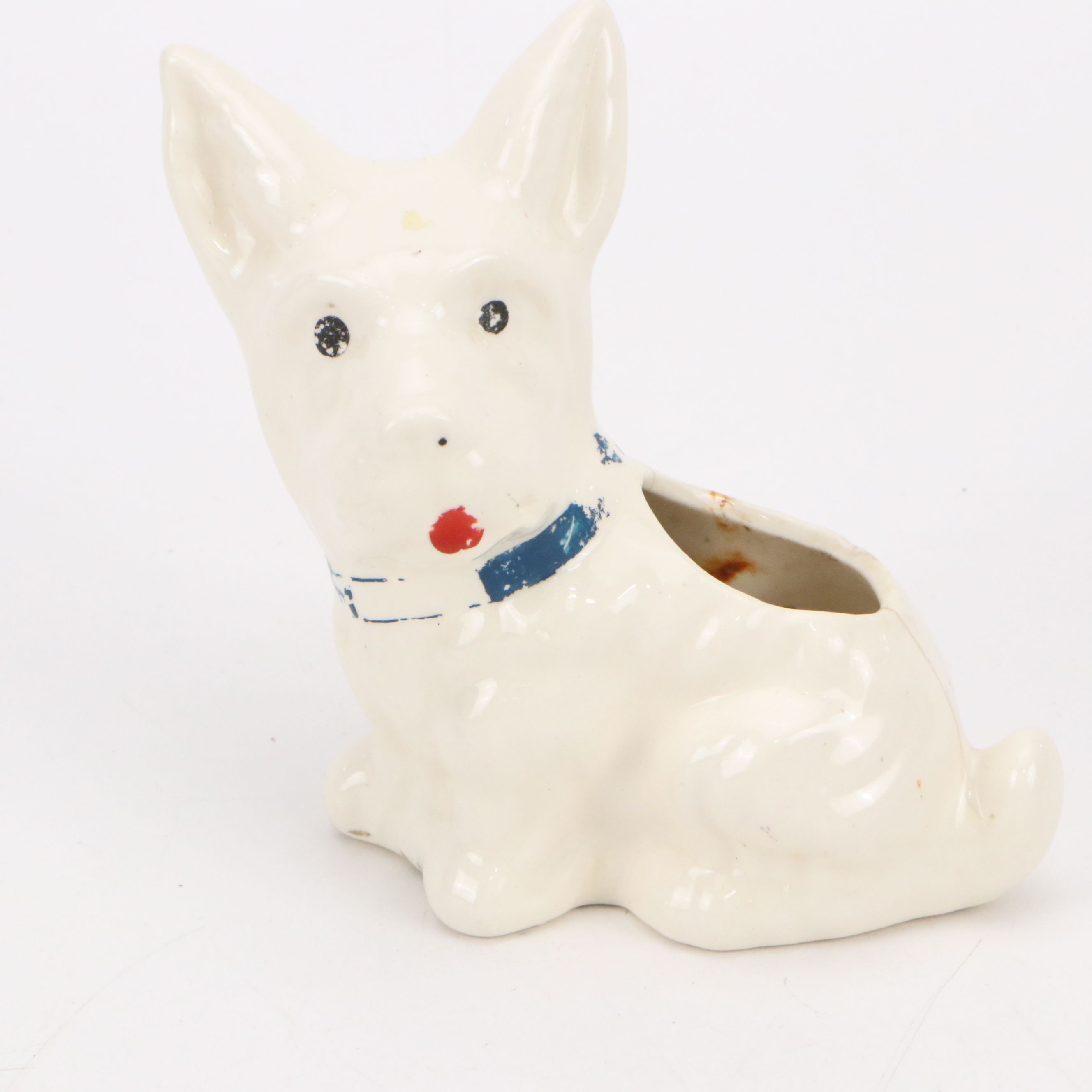 Scottie Dog Ceramic Planters, Mid to Late 20th Century