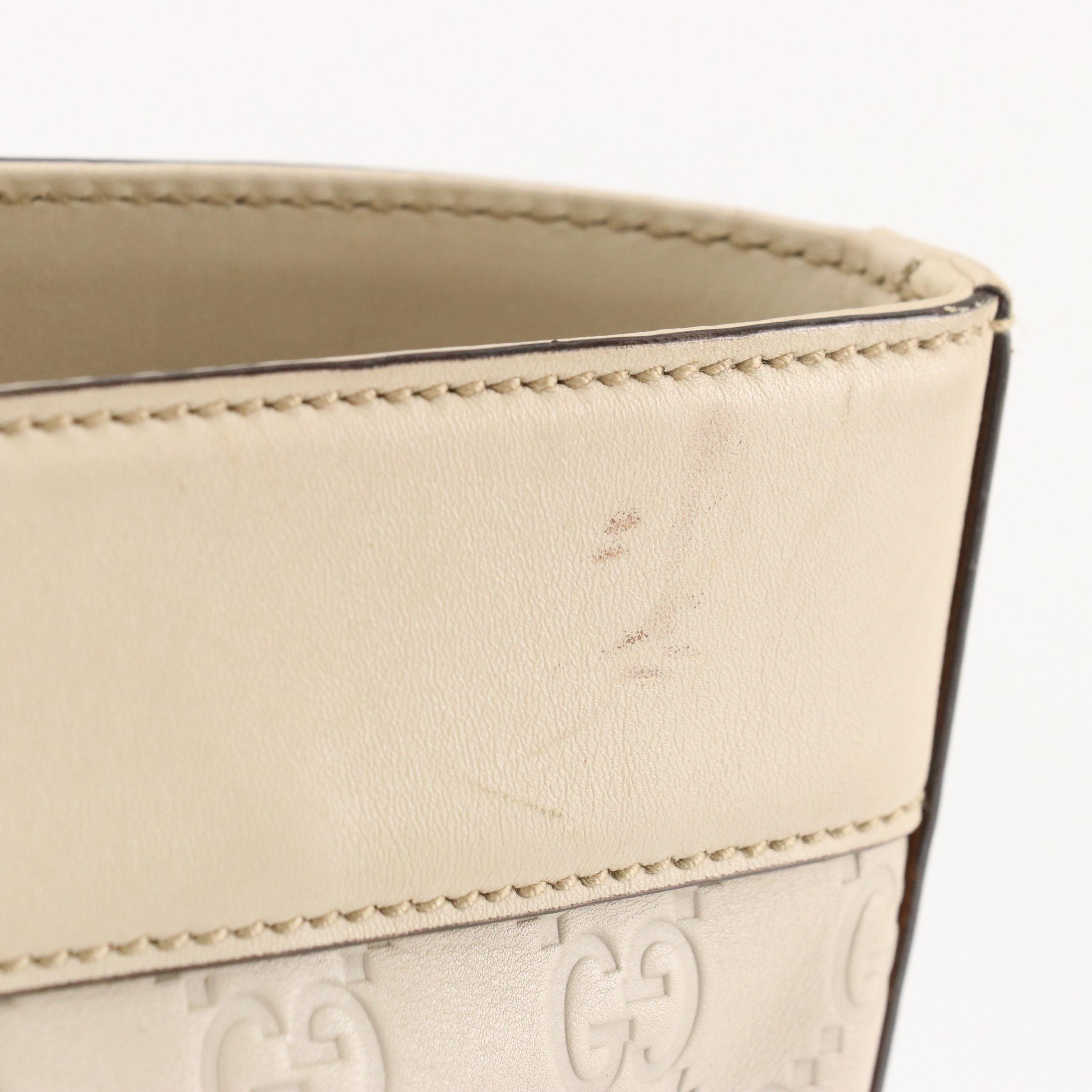 Gucci Guccissima Leather Punch Tote