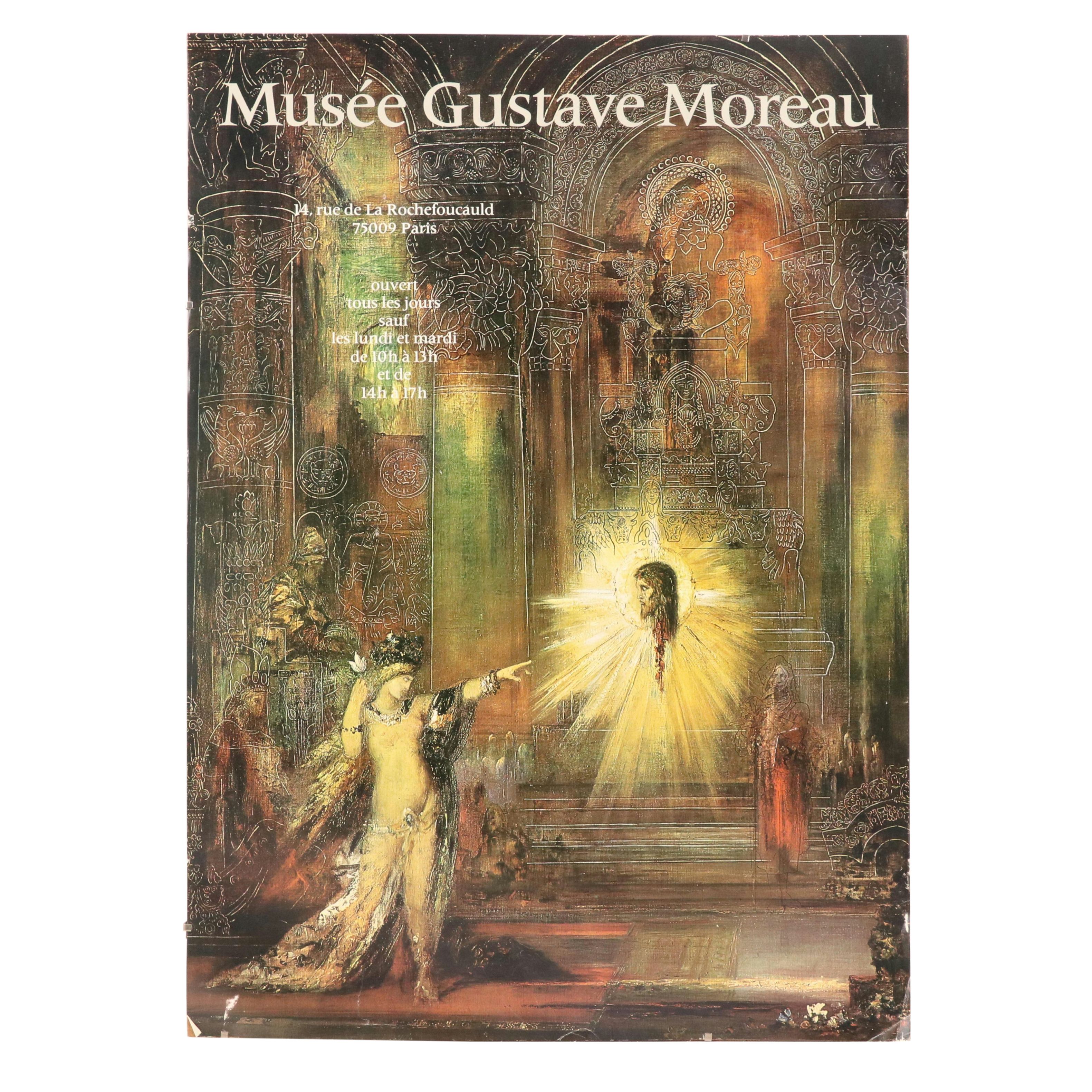 Offset Lithograph Poster for the Musée Gustave Moreau