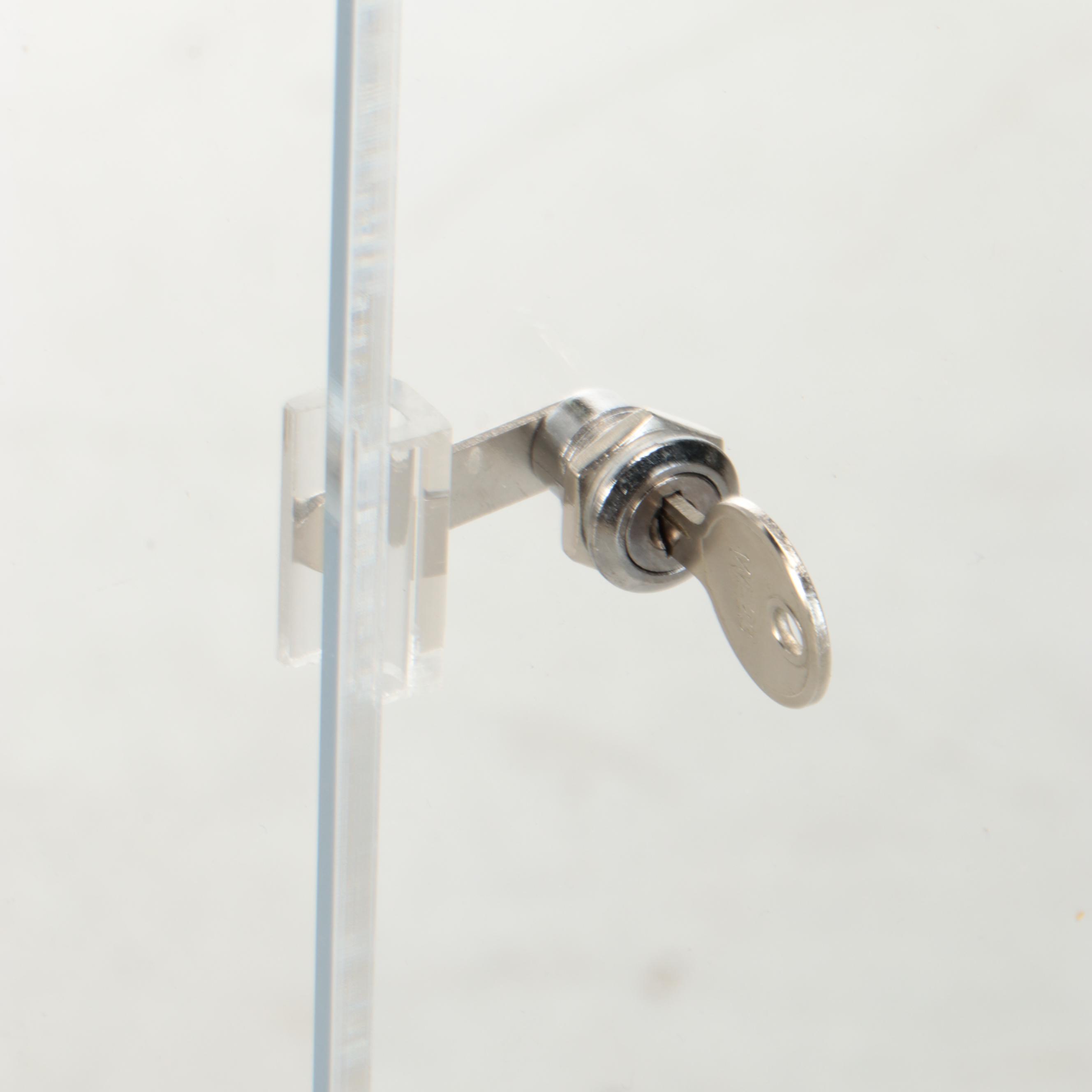 Jersey Display Case with Home Plate Shaped Baseball Display Case