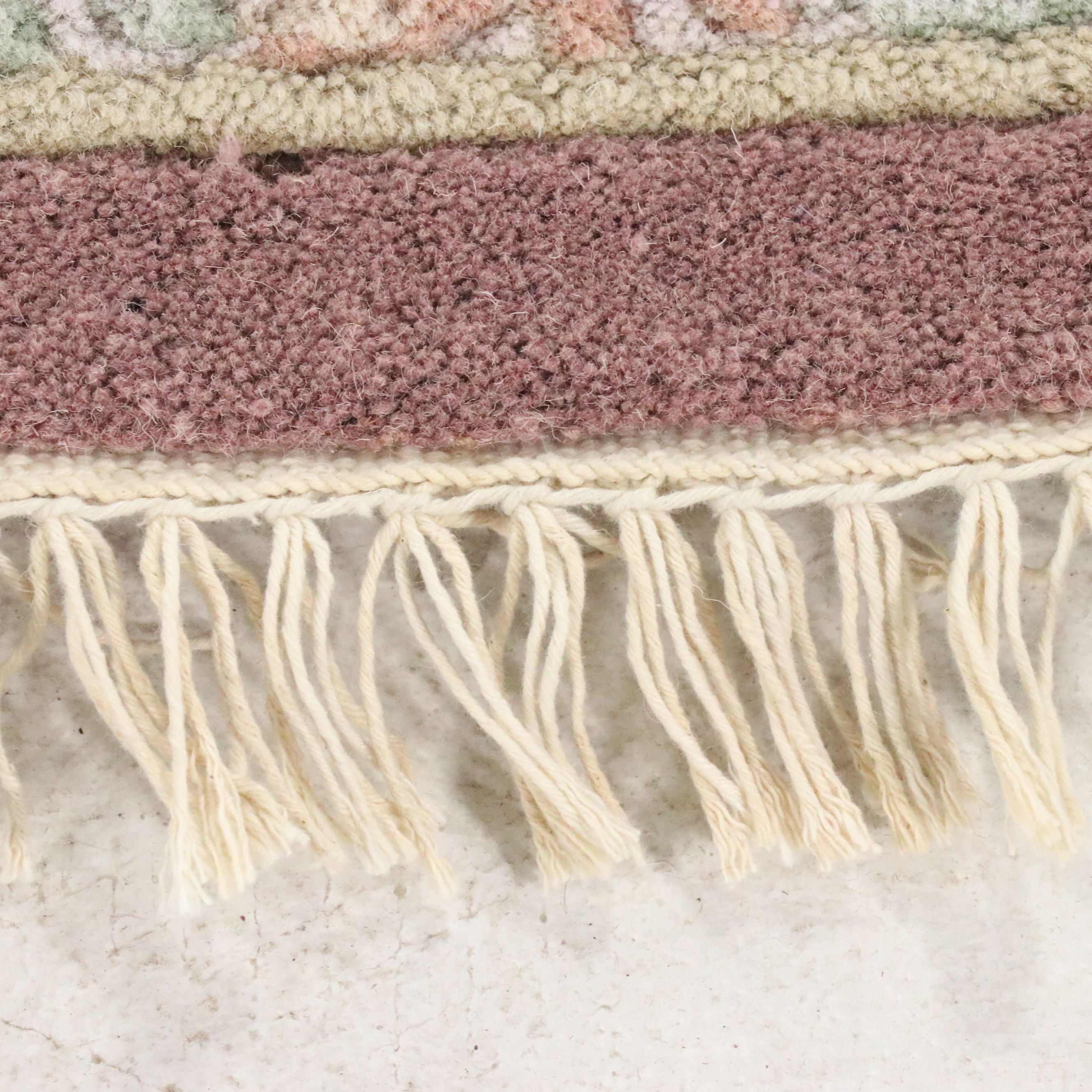 5'3 x 8'8 Hand-Knotted Sino-French Aubusson Area Rug