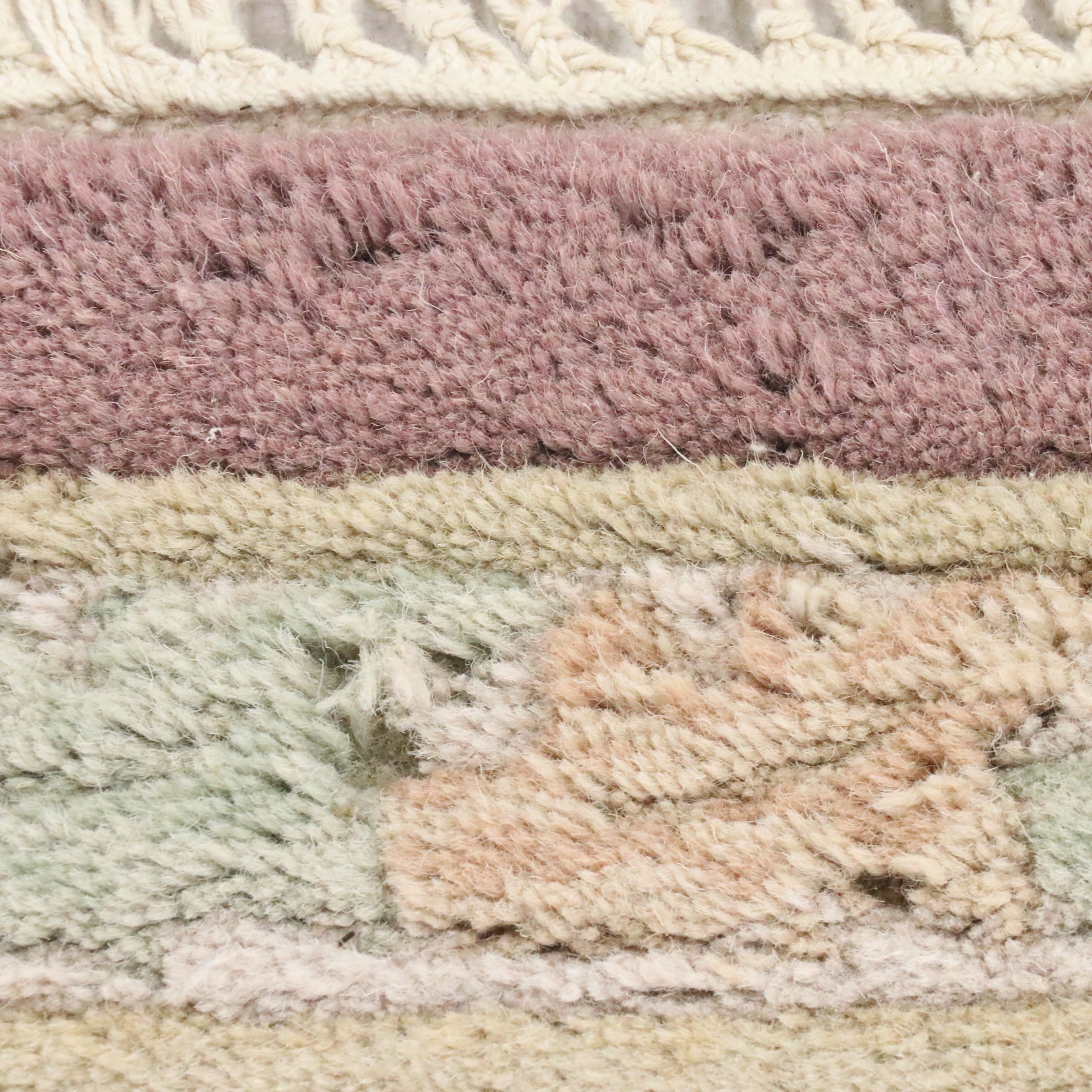 5'3 x 8'8 Hand-Knotted Sino-French Aubusson Area Rug