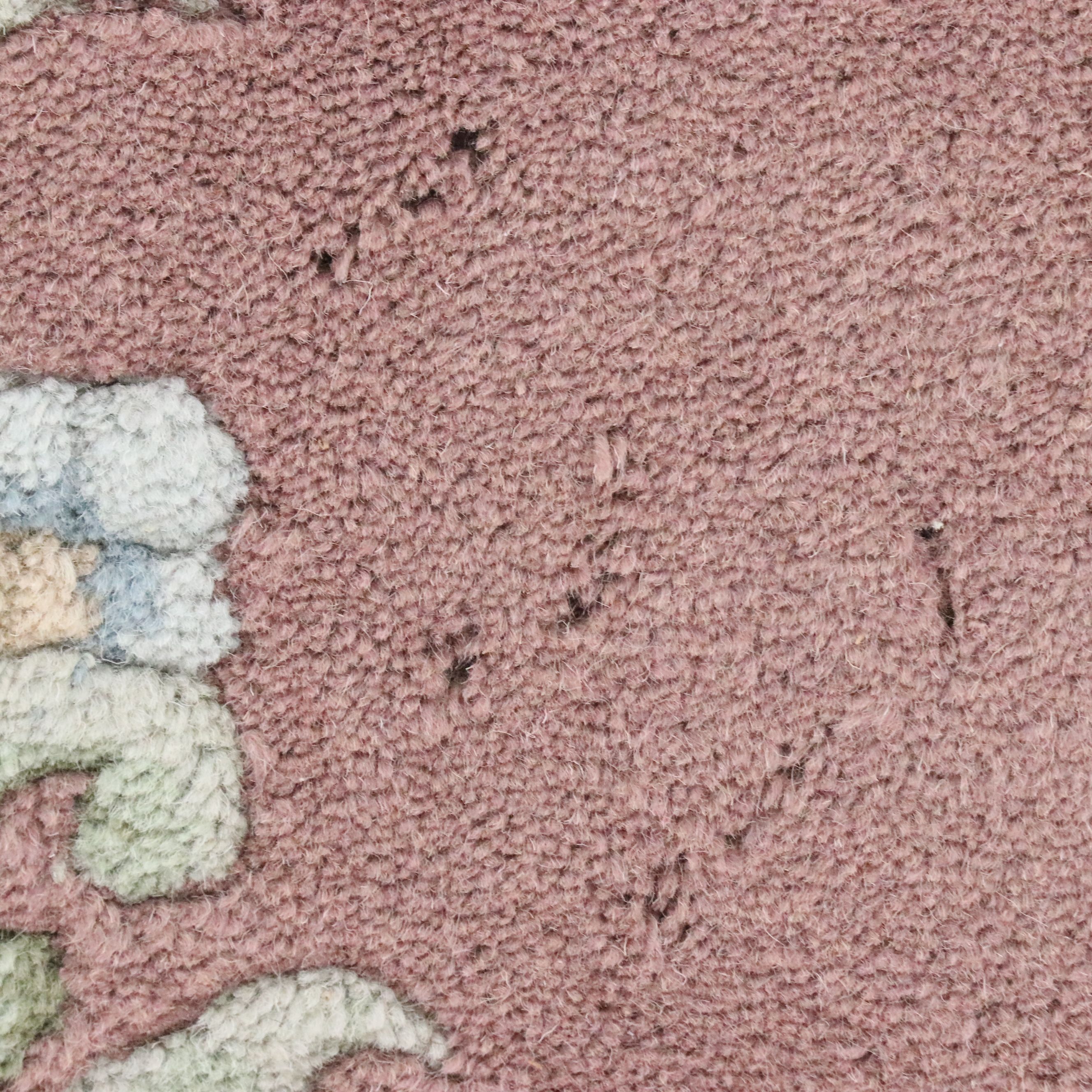 5'3 x 8'8 Hand-Knotted Sino-French Aubusson Area Rug