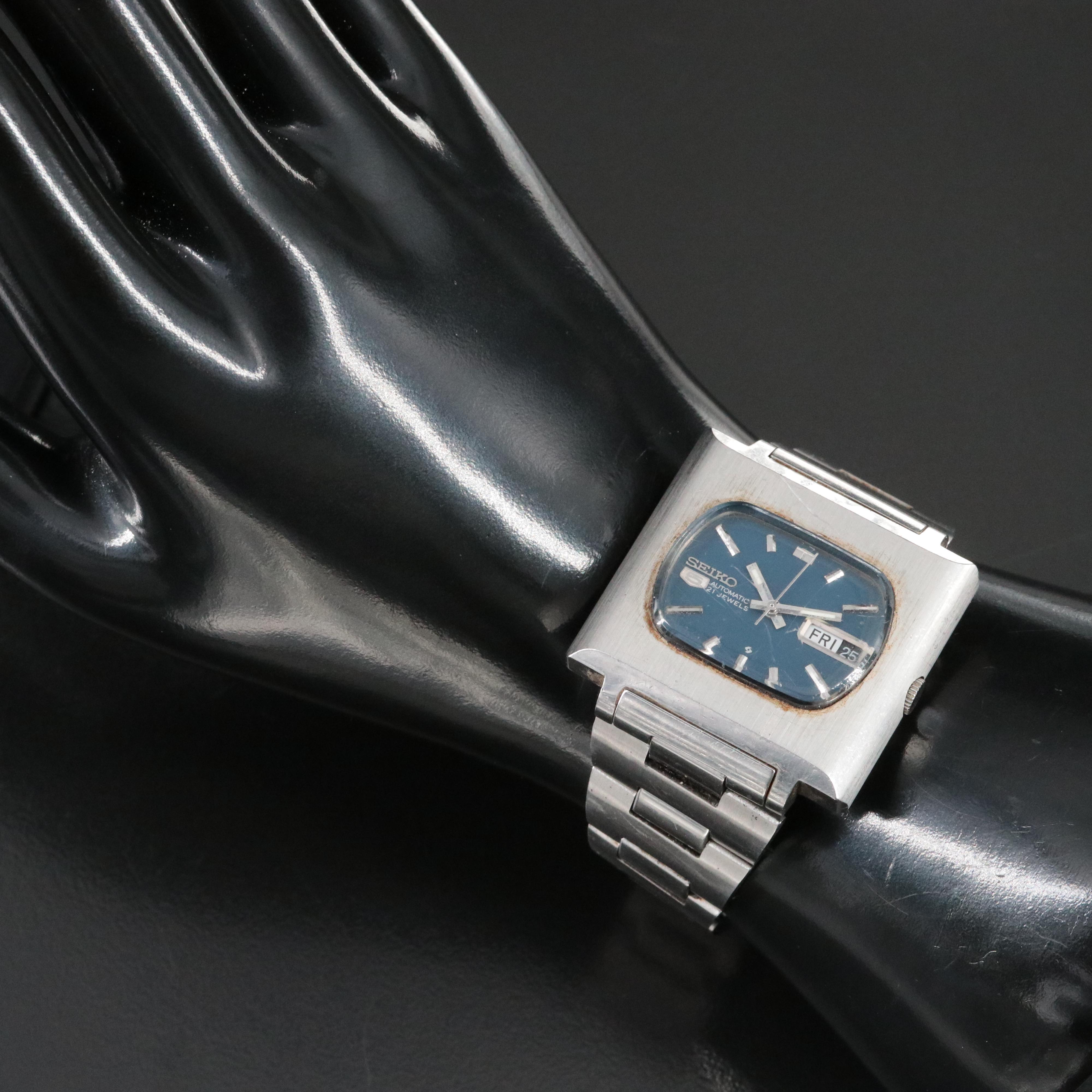 Seiko 5 Automatic Day-Date Watch