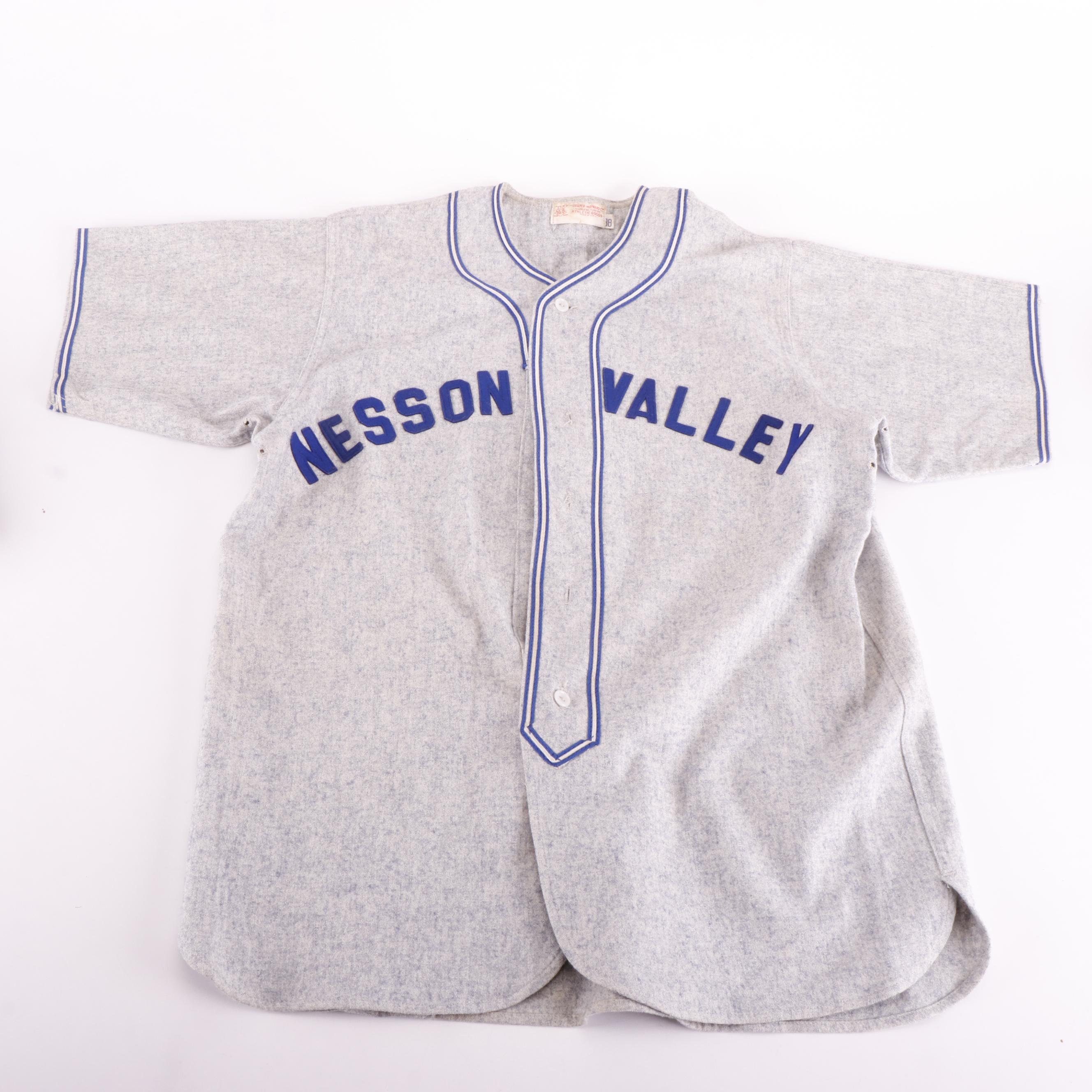 Draper & Maynard Baseball Uniform and Jersey, Early 20th Century