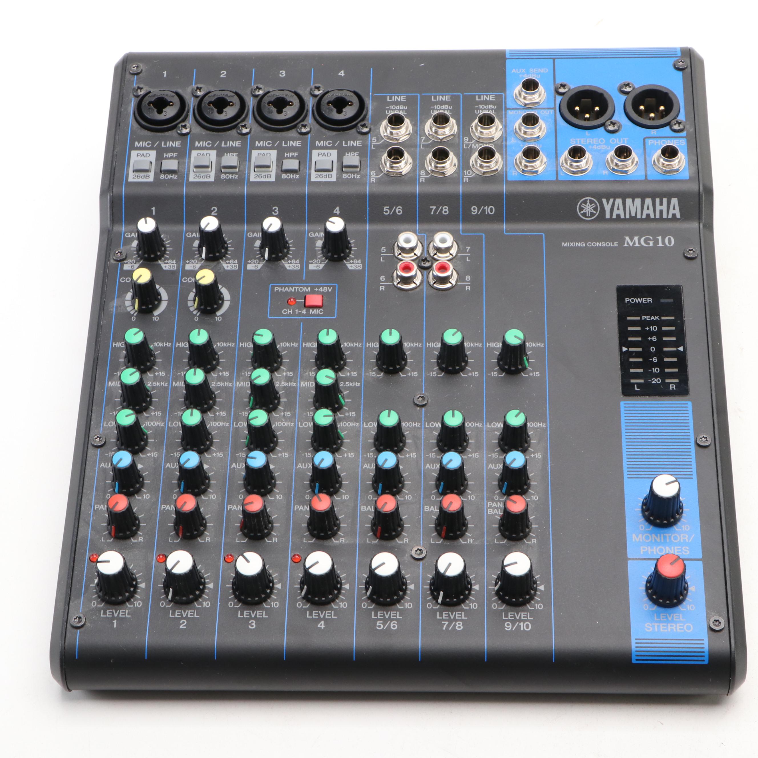 Yamaha MG10 Mixing Console