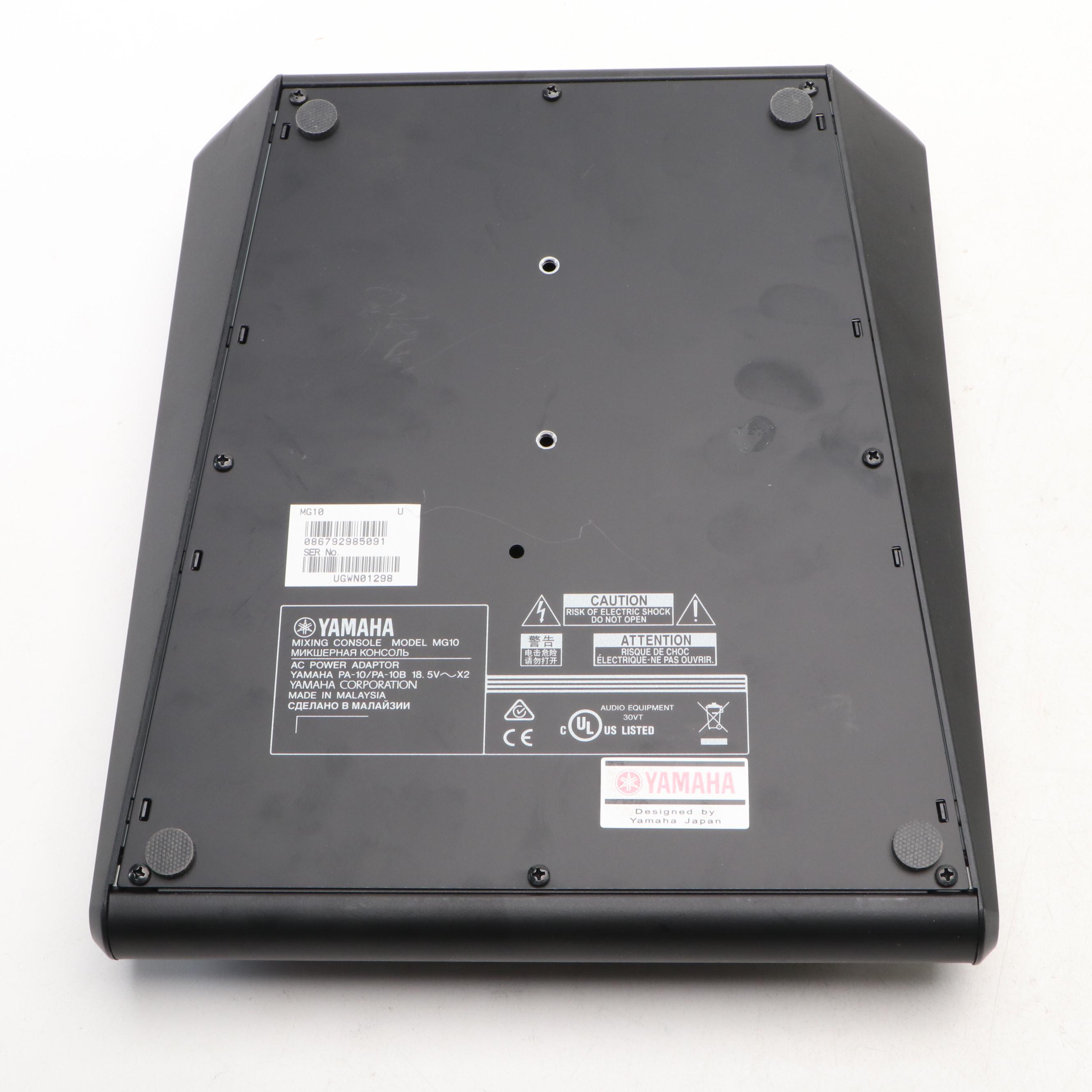 Yamaha MG10 Mixing Console