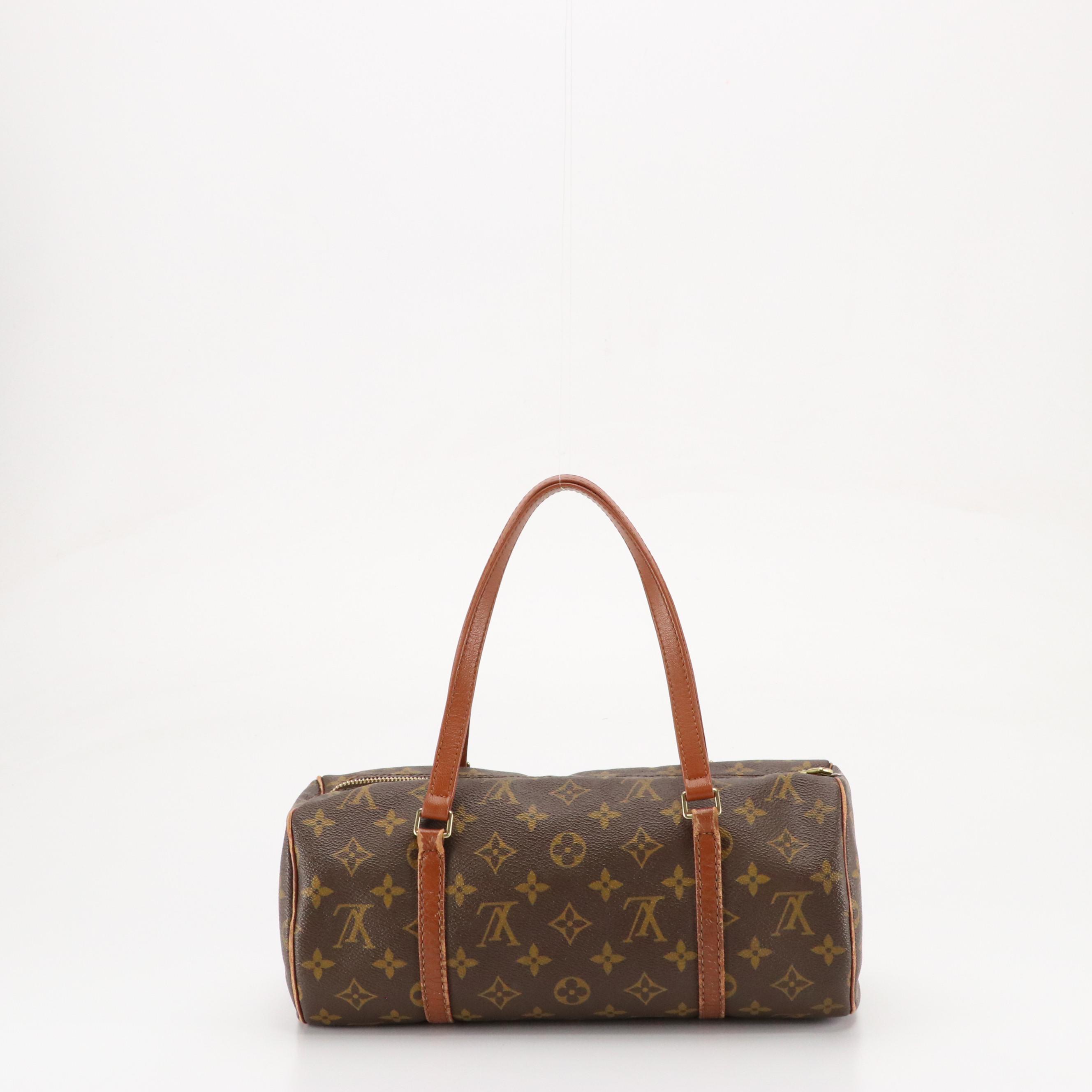 Louis Vuitton Papillon 30 with Pouch in Monogram Canvas, 1970s