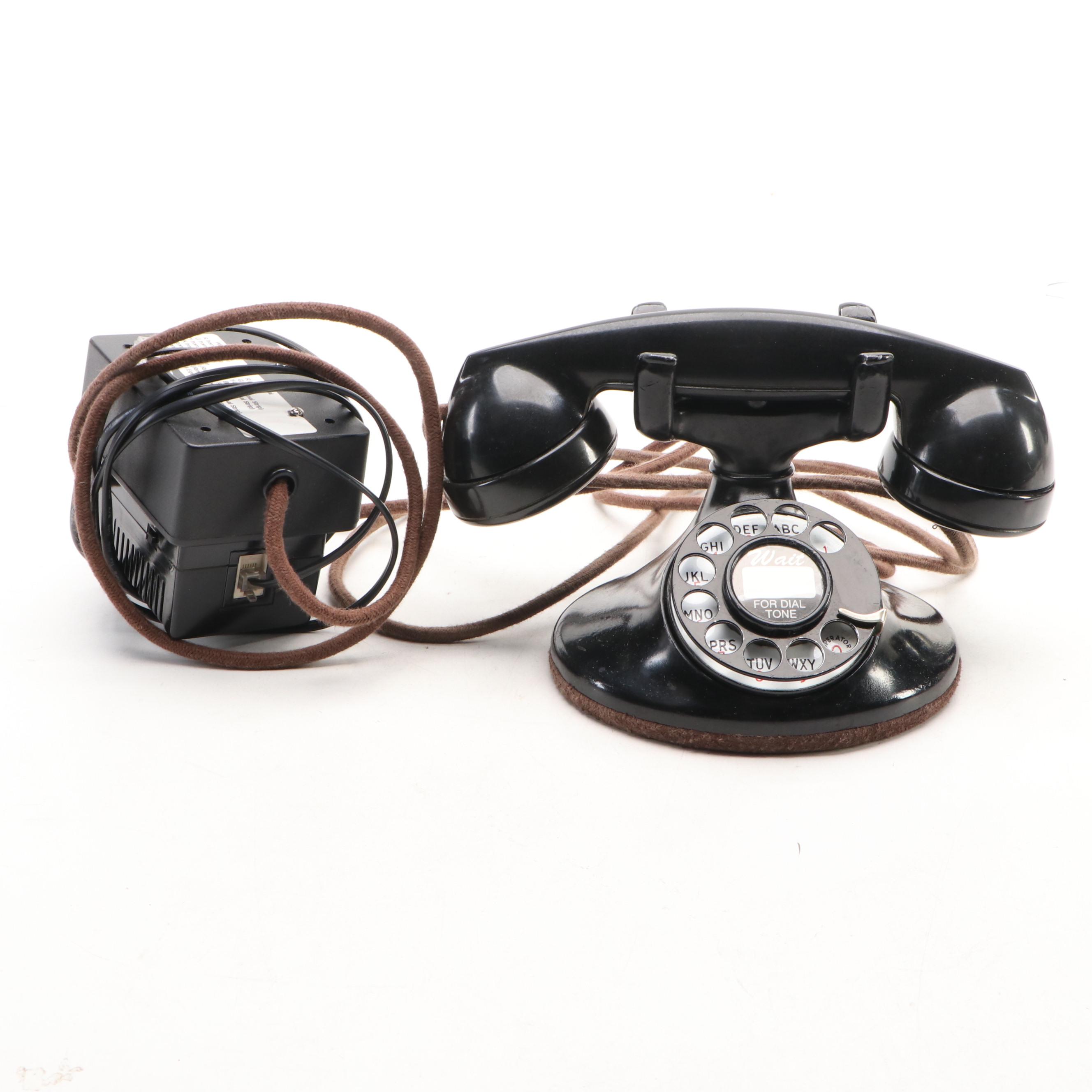 Western Electric "Bell System" Rotary Telephone, Mid-20th Century