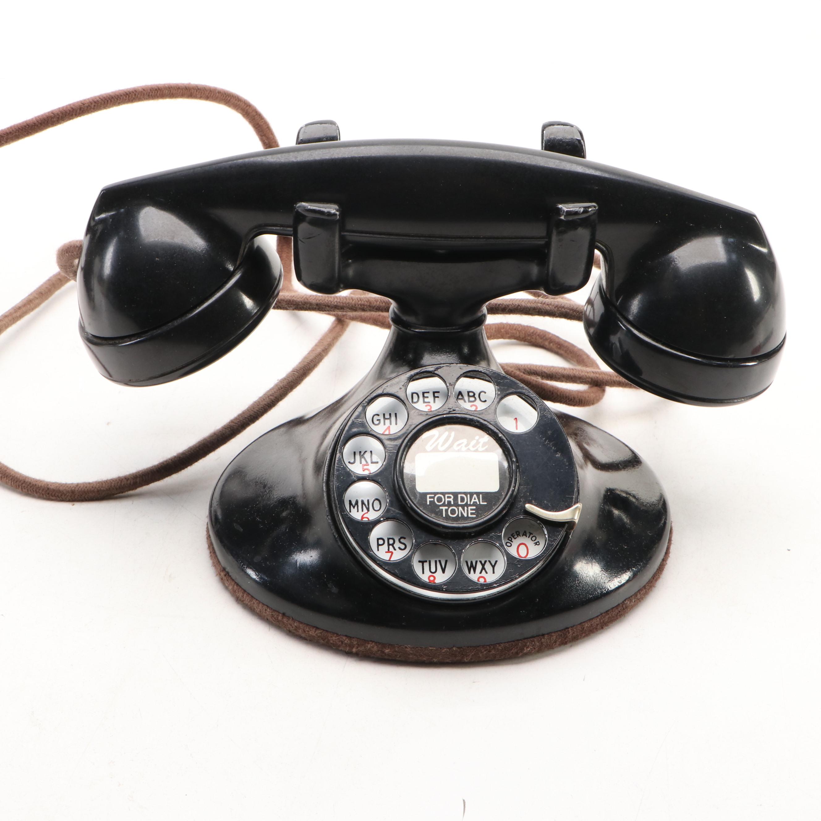 Western Electric "Bell System" Rotary Telephone, Mid-20th Century