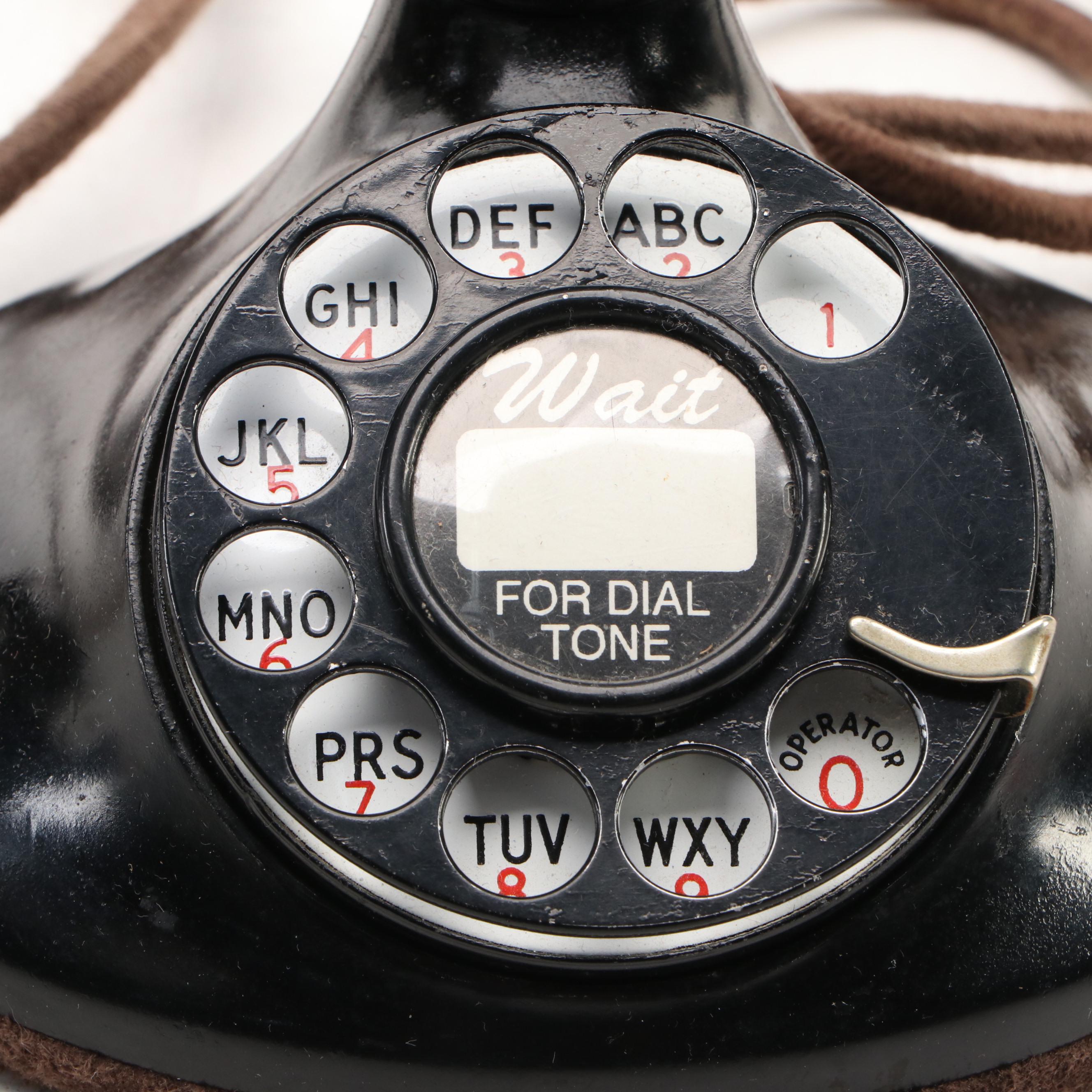 Western Electric "Bell System" Rotary Telephone, Mid-20th Century