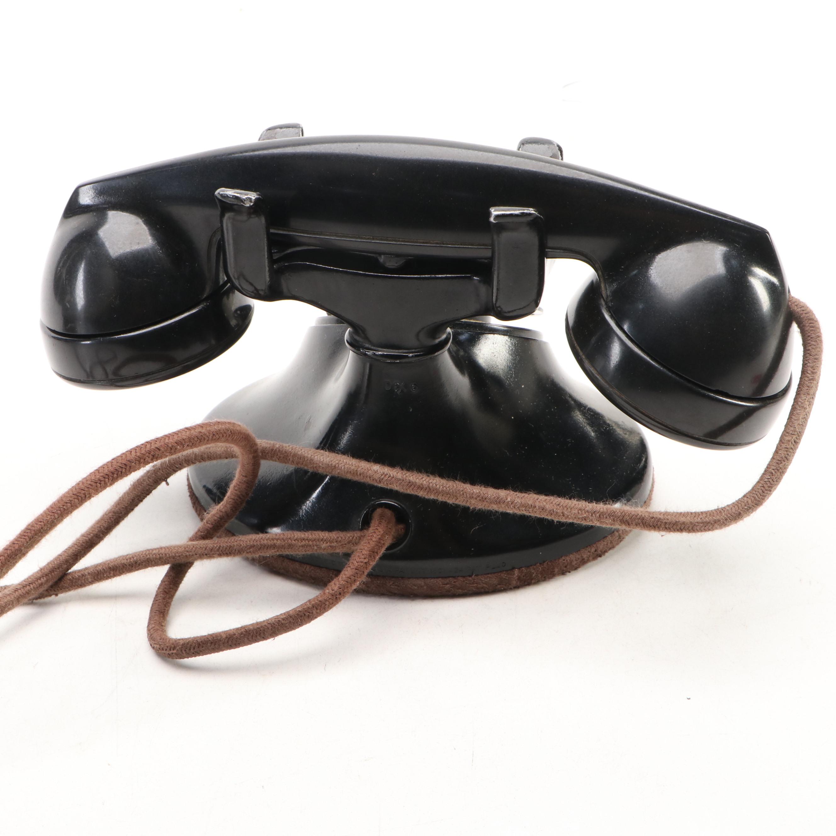 Western Electric "Bell System" Rotary Telephone, Mid-20th Century