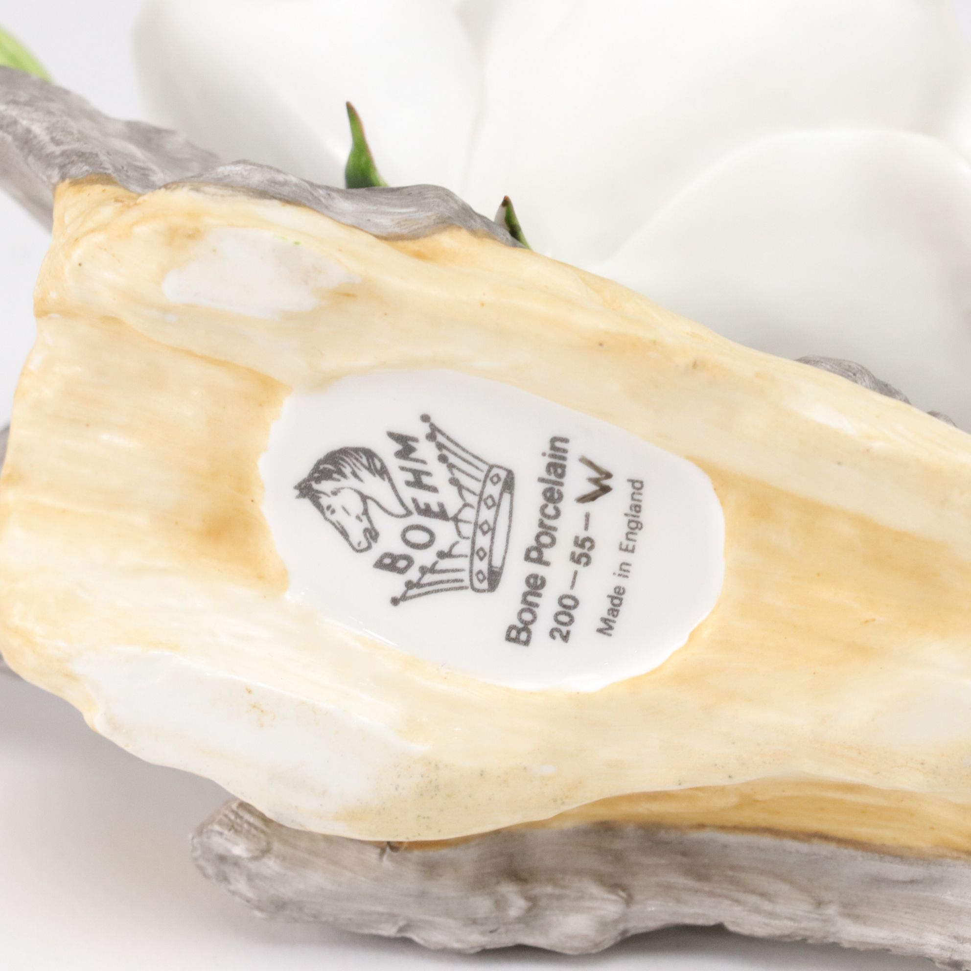 Boehm "Bridal Rose" Featured With Another Boehm Blossom and Unmarked Pink Rose