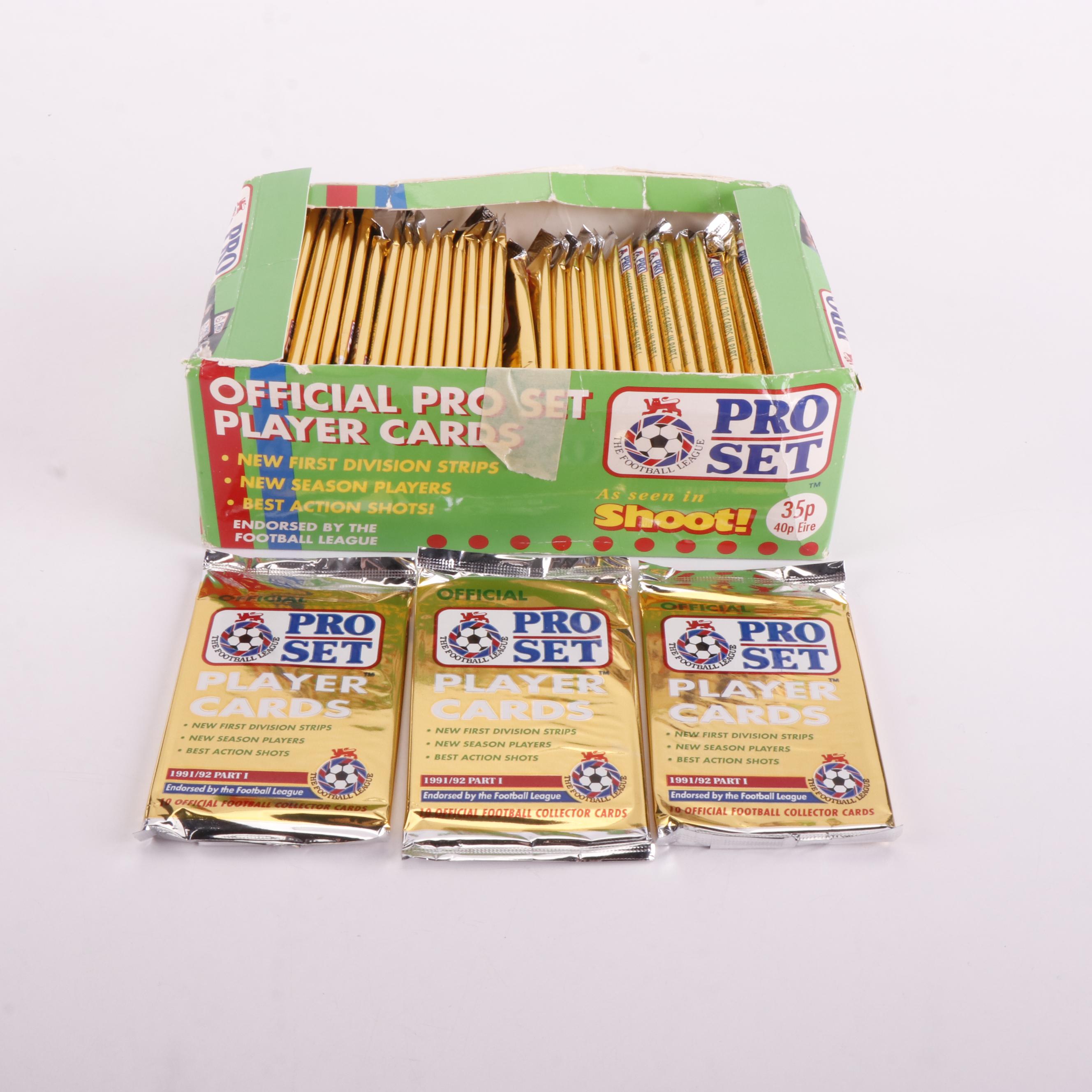 Stadium Club, "The Crow", with More Sealed Trading Cards Boxes and Packs