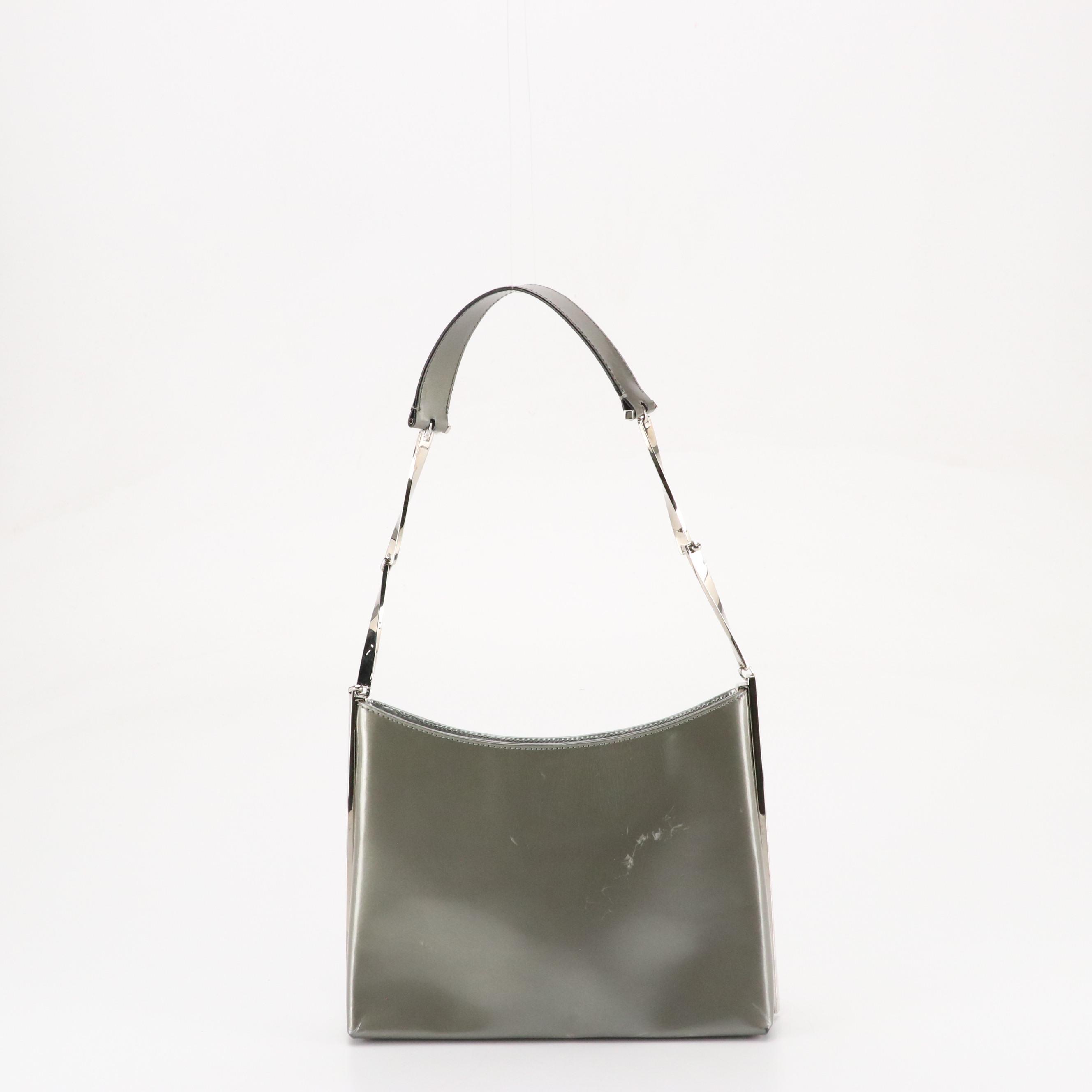 Salvatore Ferragamo Patent Leather Shoulder Bag