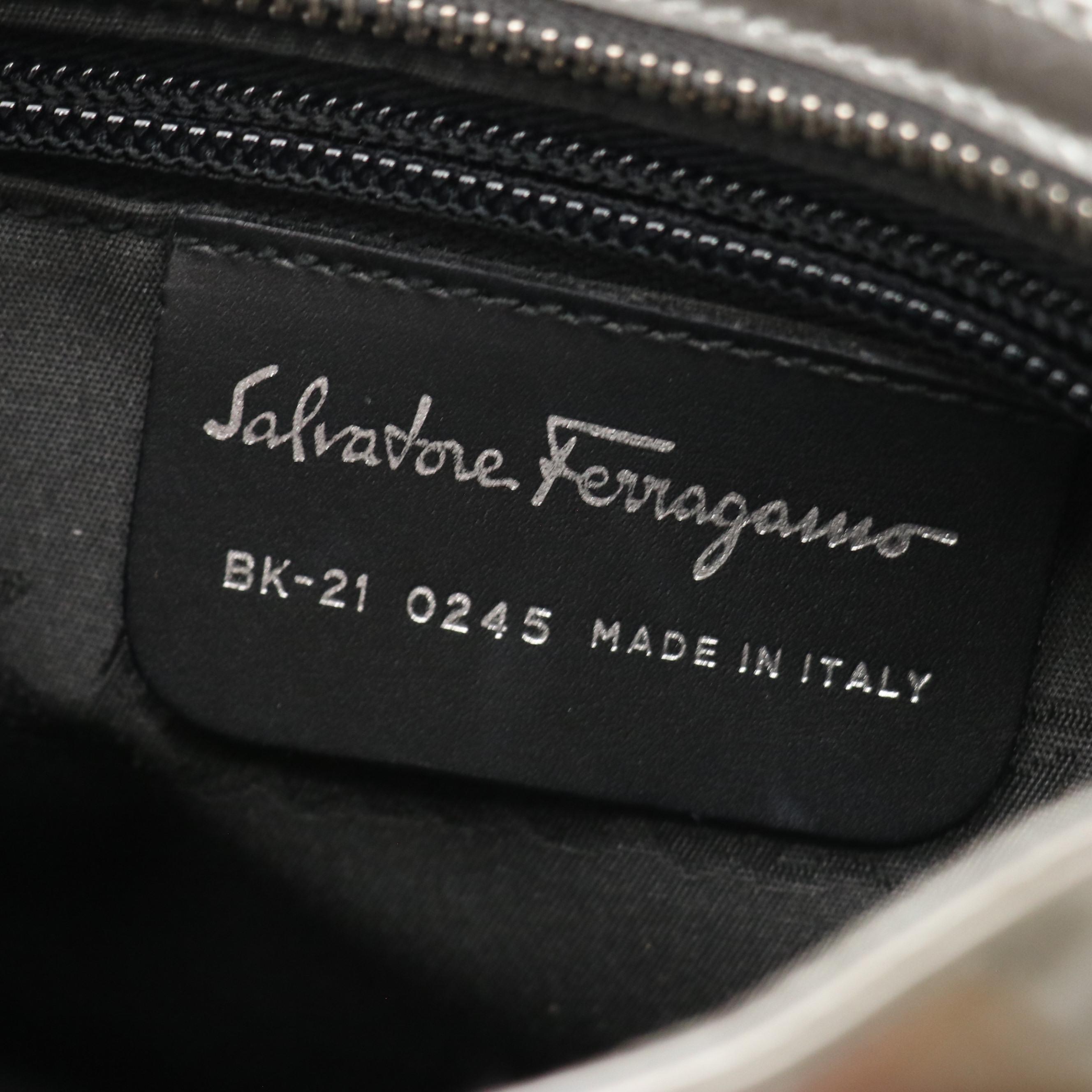 Salvatore Ferragamo Patent Leather Shoulder Bag