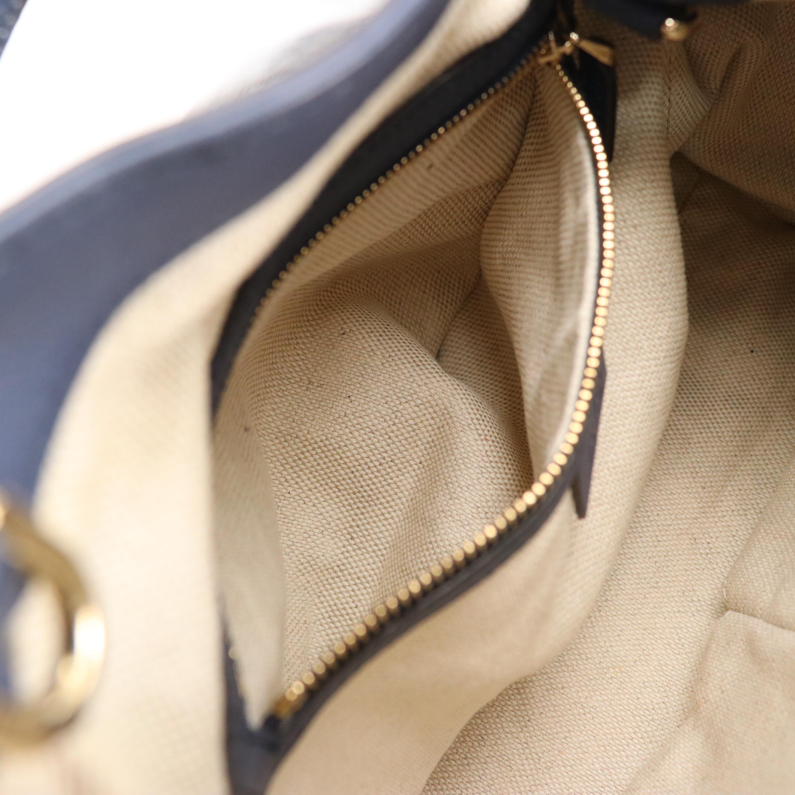 Gucci Patent Leather Soho Two-Way Bag with Tassel