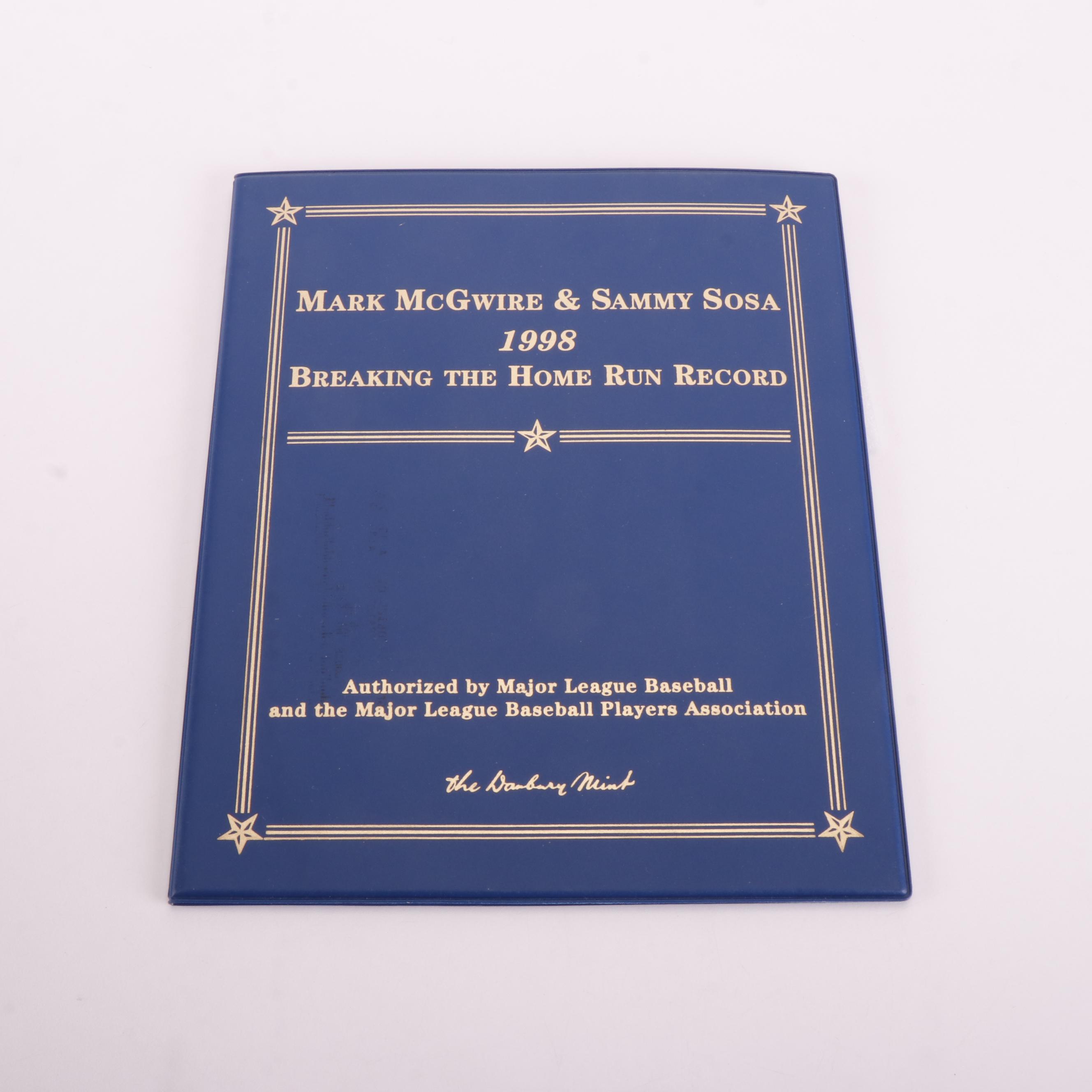 Carson Palmer Signed Mini Helmet with Gold Plated Baseball Cards and More