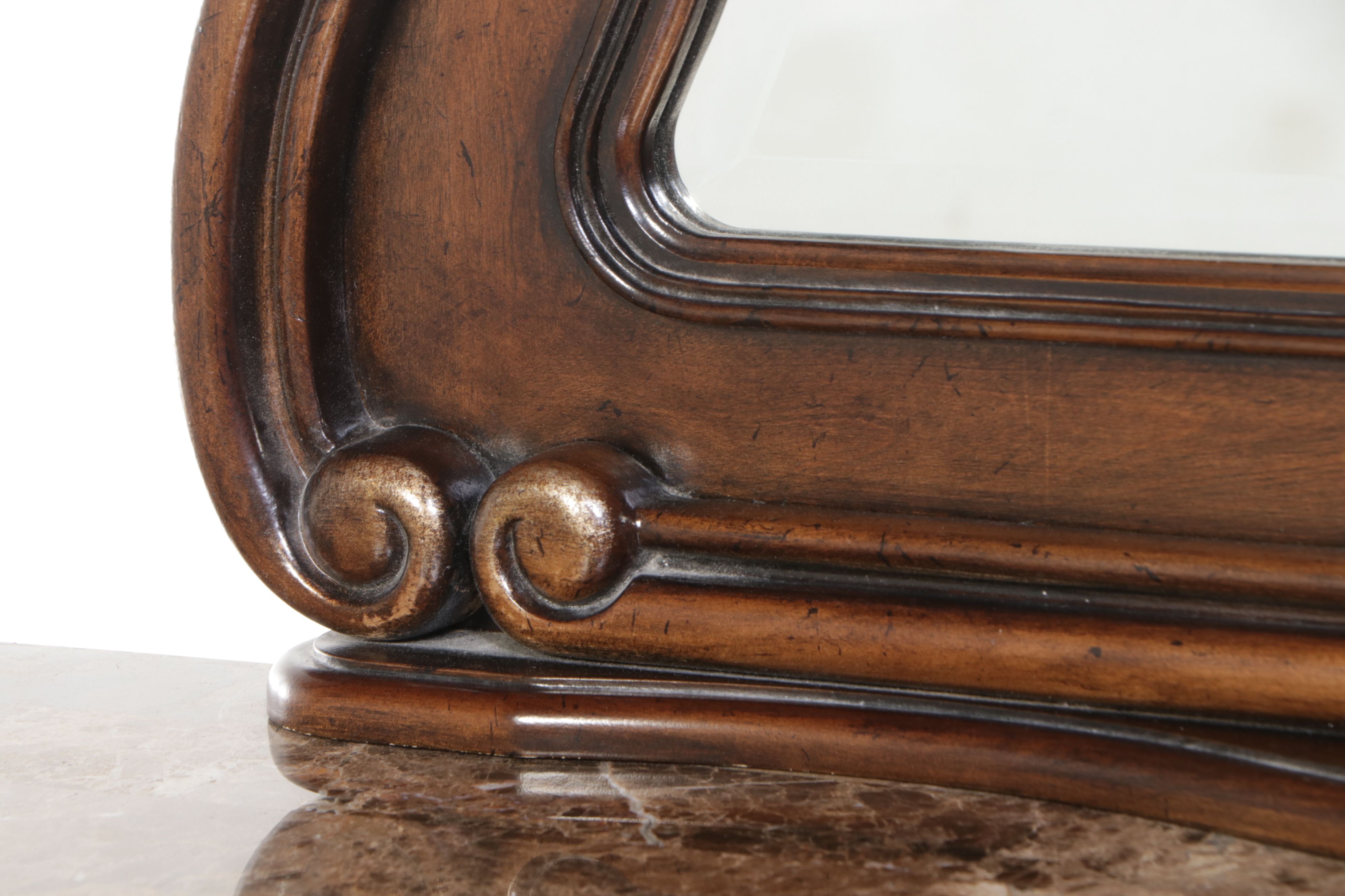 Home Meridian International Dresser with Tessellated Marble Top