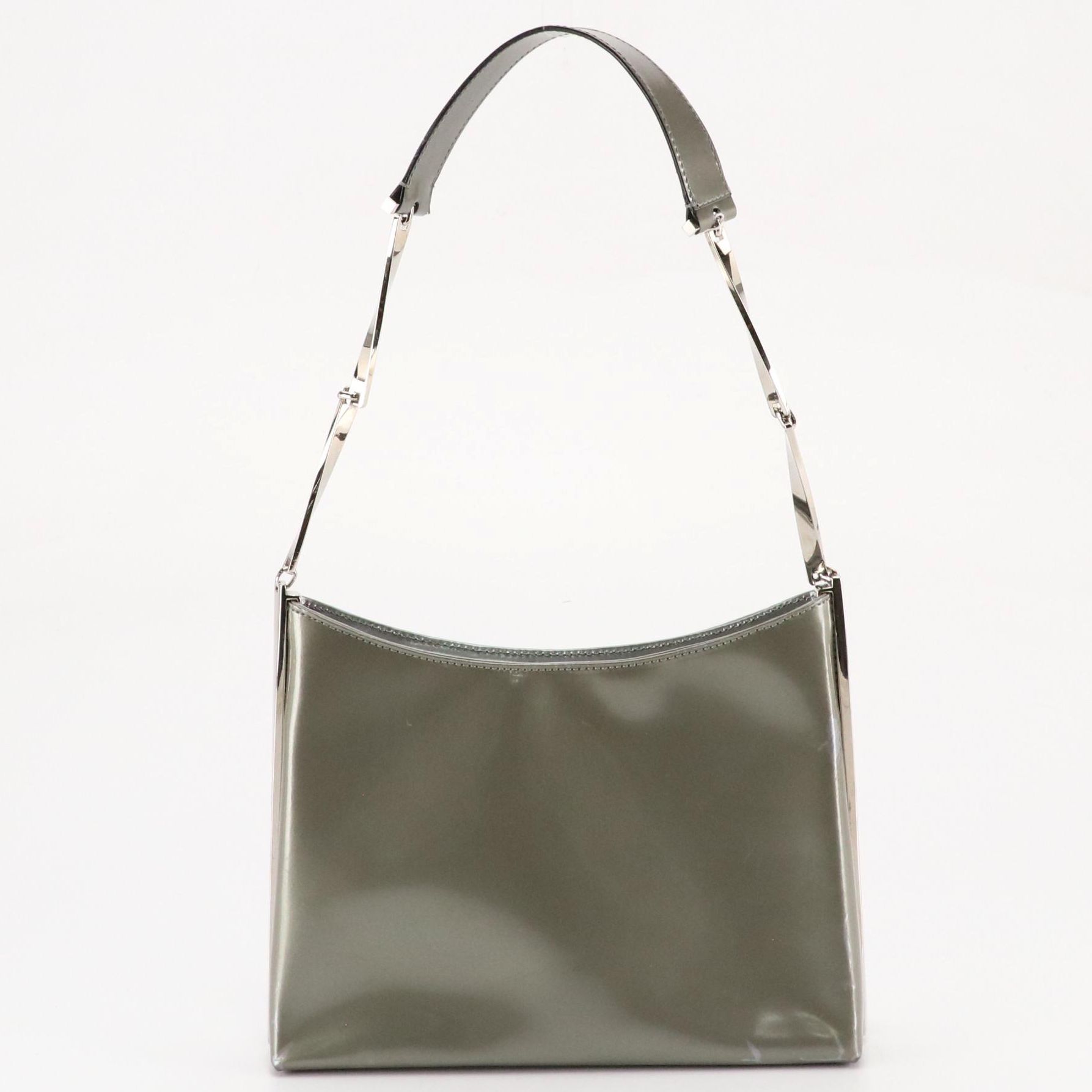 Salvatore Ferragamo Patent Leather Shoulder Bag