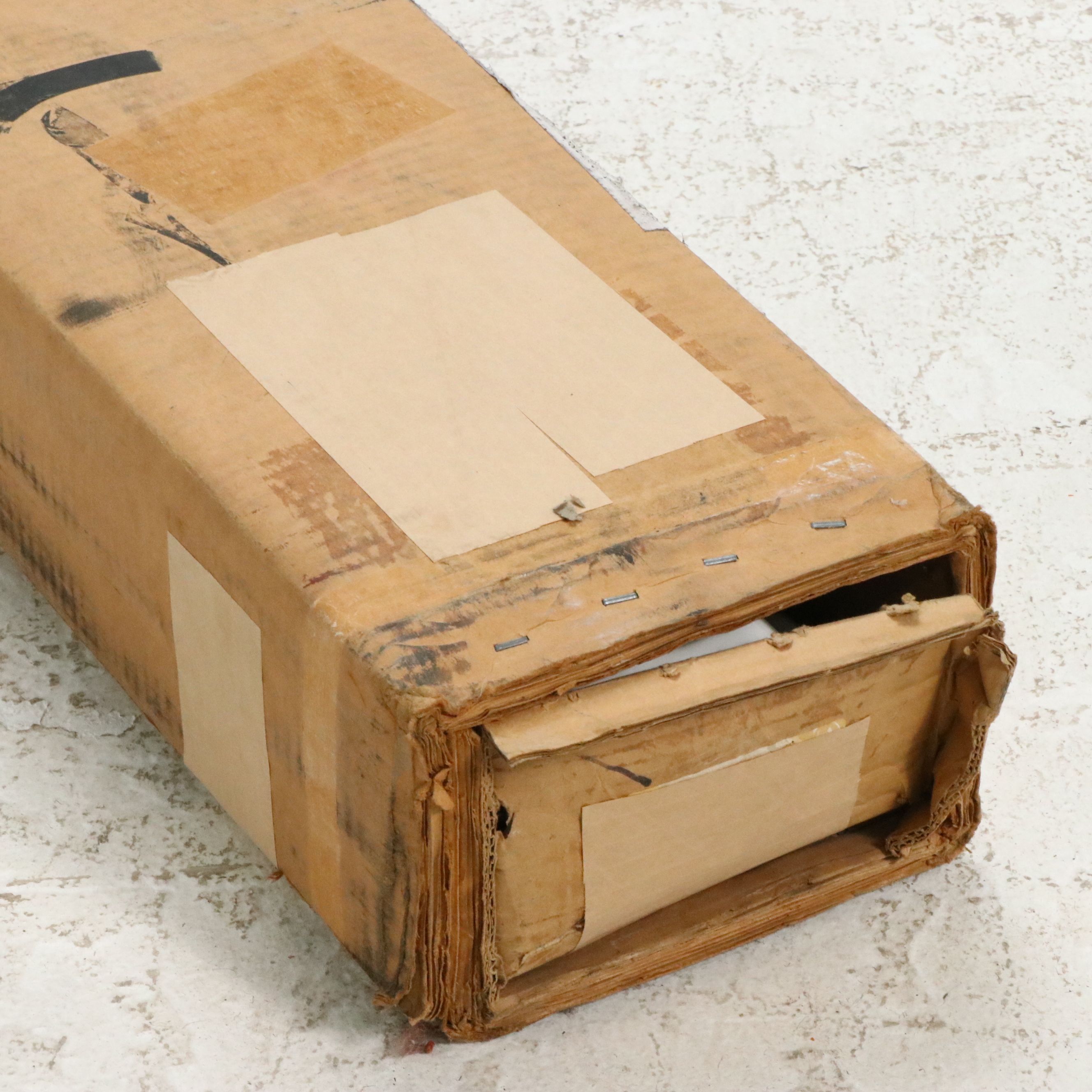 Da-Lite Model C White Metal Frame Manual Pulldown 8' x 10' Projection Screen