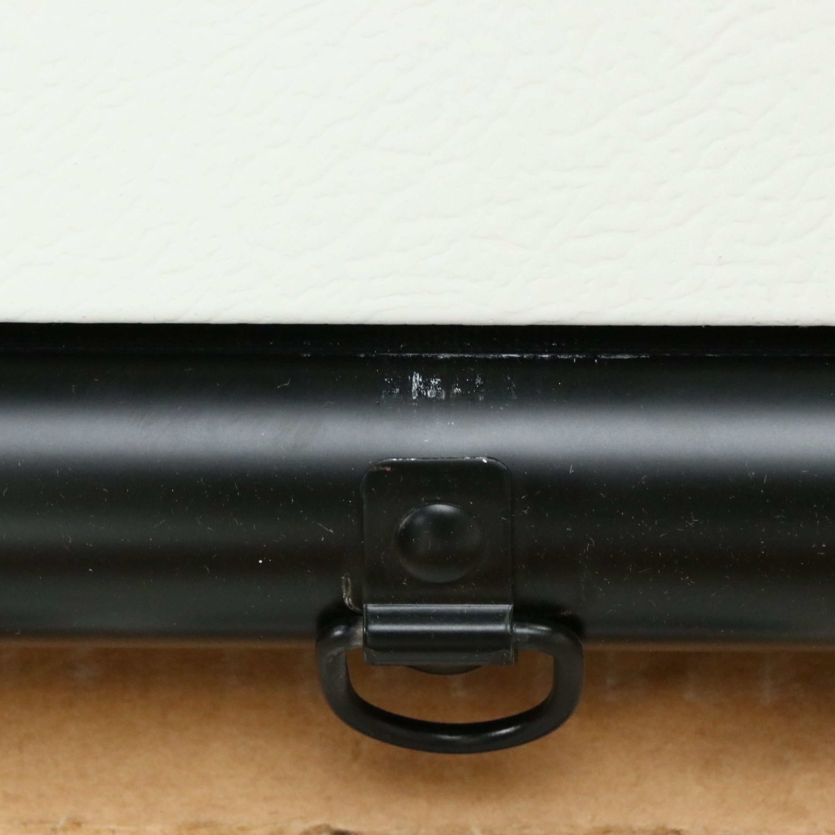 Da-Lite Model C White Metal Frame Manual Pulldown 8' x 10' Projection Screen