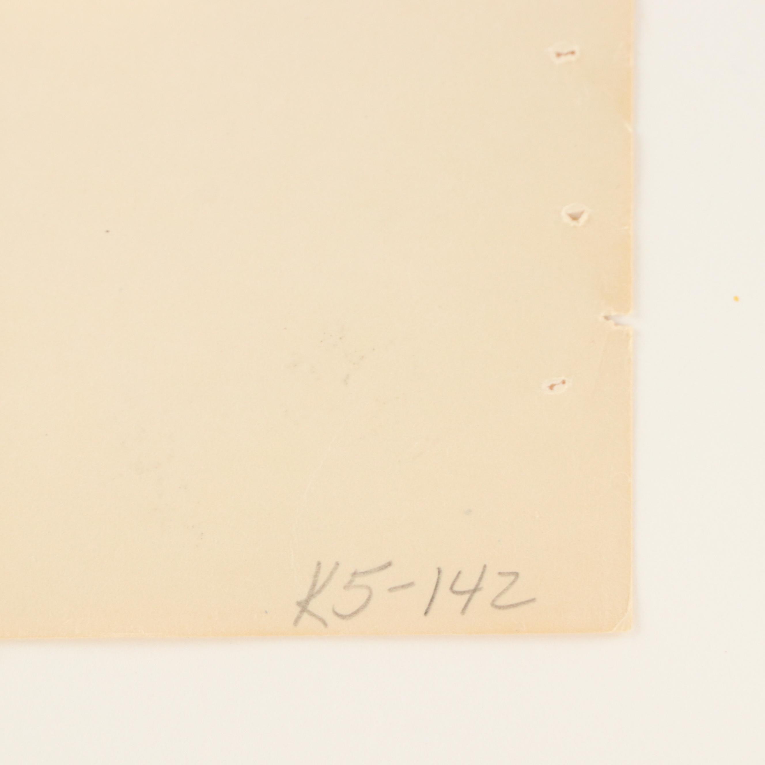 After Edward Sherriff Curtis Photogravure "Rattles of Arikara Bear Medicine-Men"