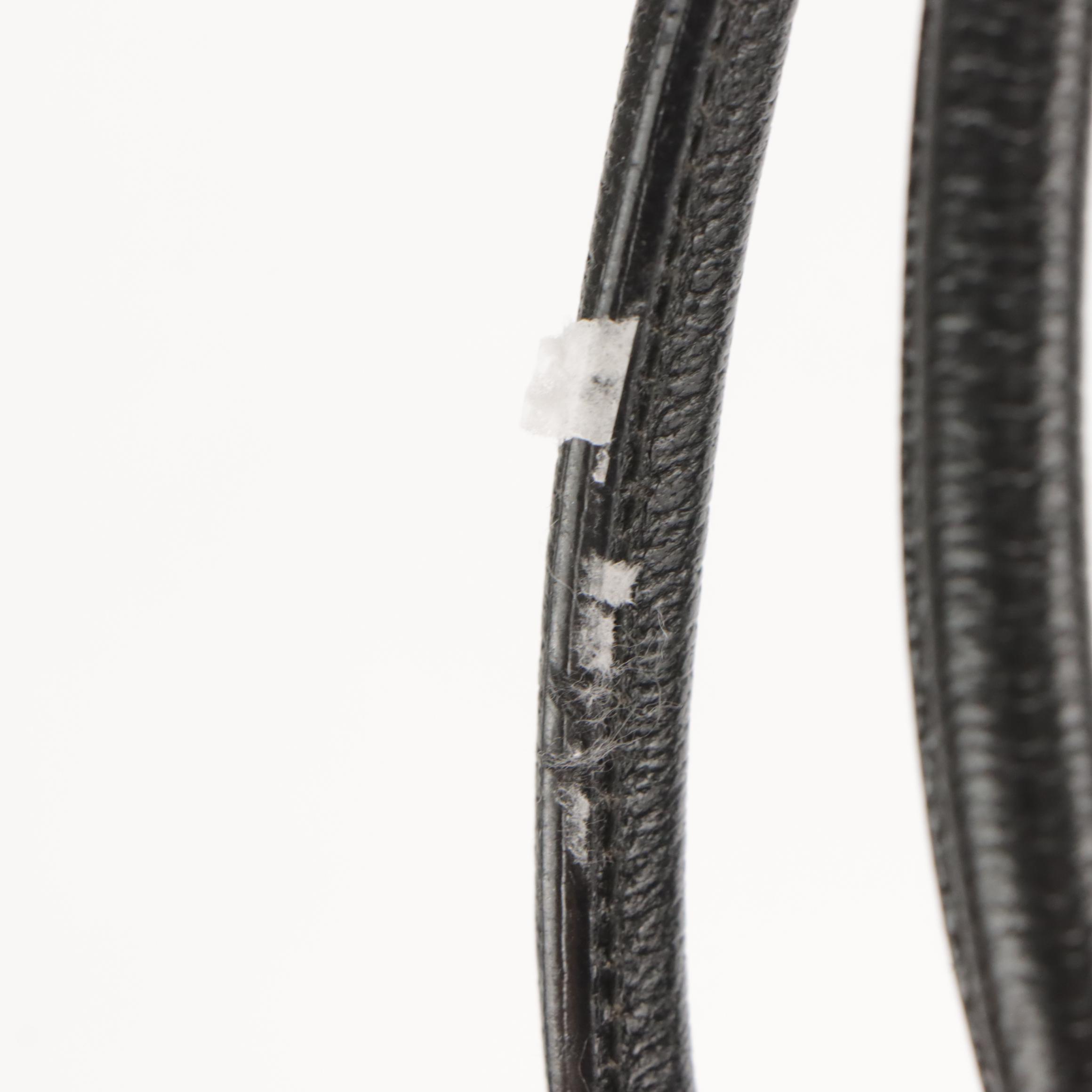 BVLGARI Black Jacquard Canvas and Cinghiale Leather Logomania Tote