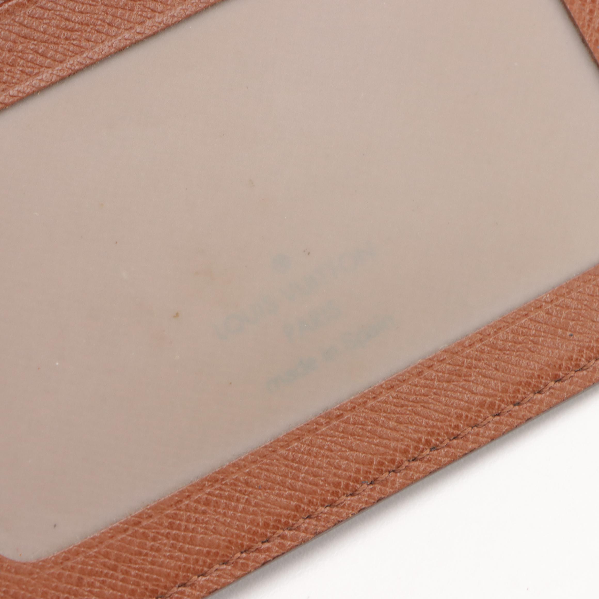 Louis Vuitton Bifold Card Holder/ID Case in Monogram Canvas