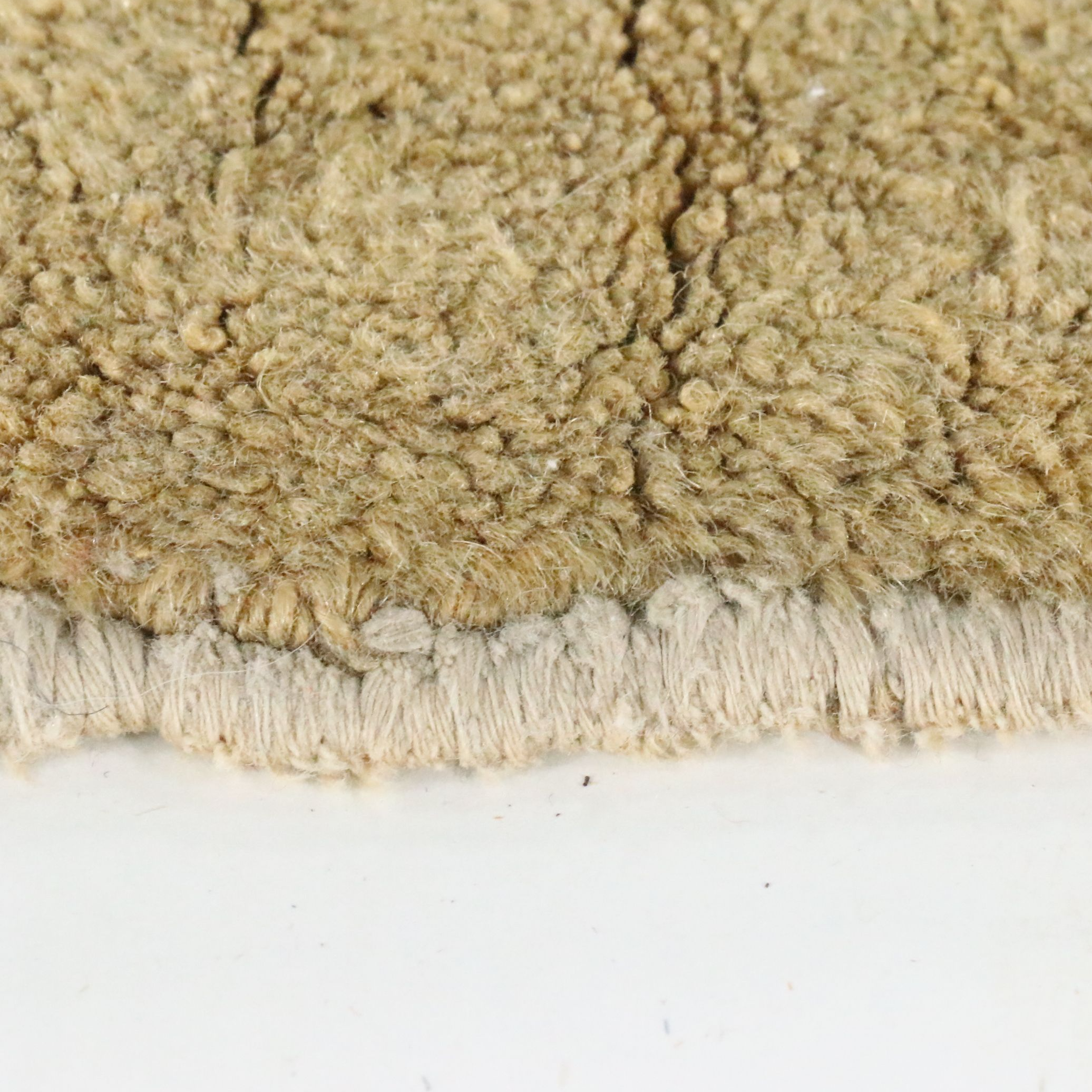 2'2 x 3' Hand-Knotted Chinese Nichols Art Deco Style Accent Rug