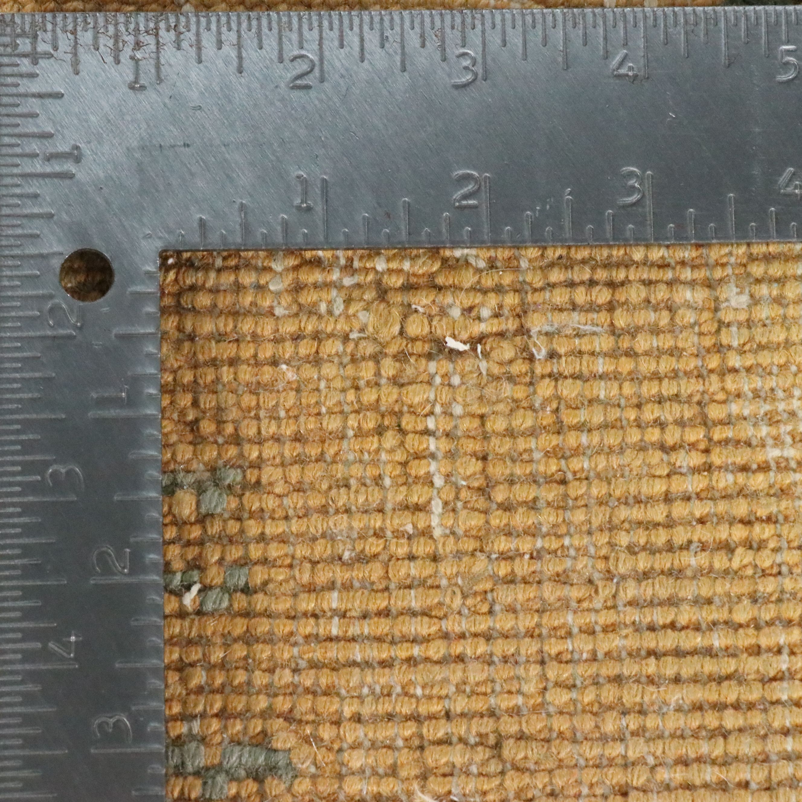 2'2 x 3' Hand-Knotted Chinese Nichols Art Deco Style Accent Rug