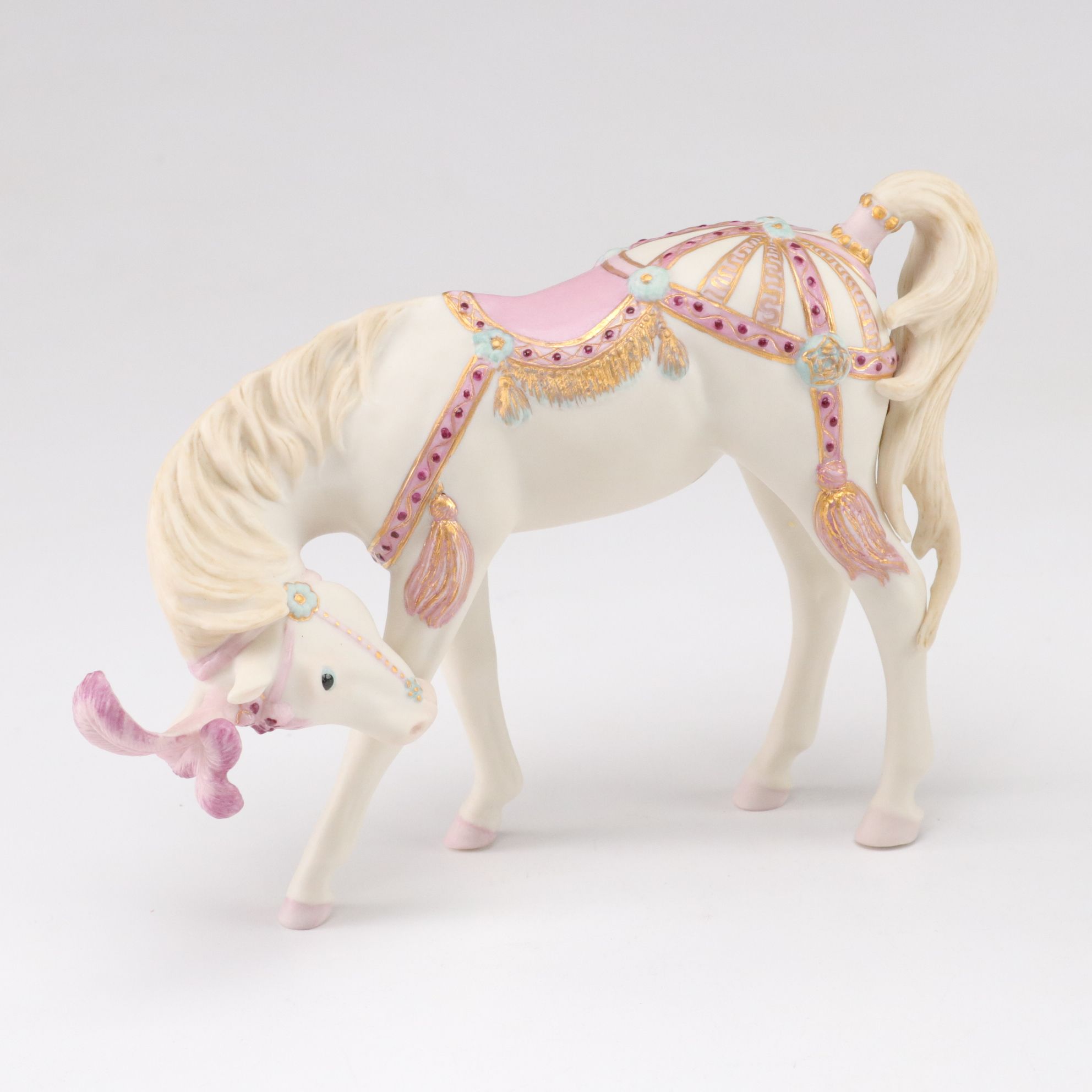 Cybis "Free Spirit" and "Circus Horse" Porcelain Figurines