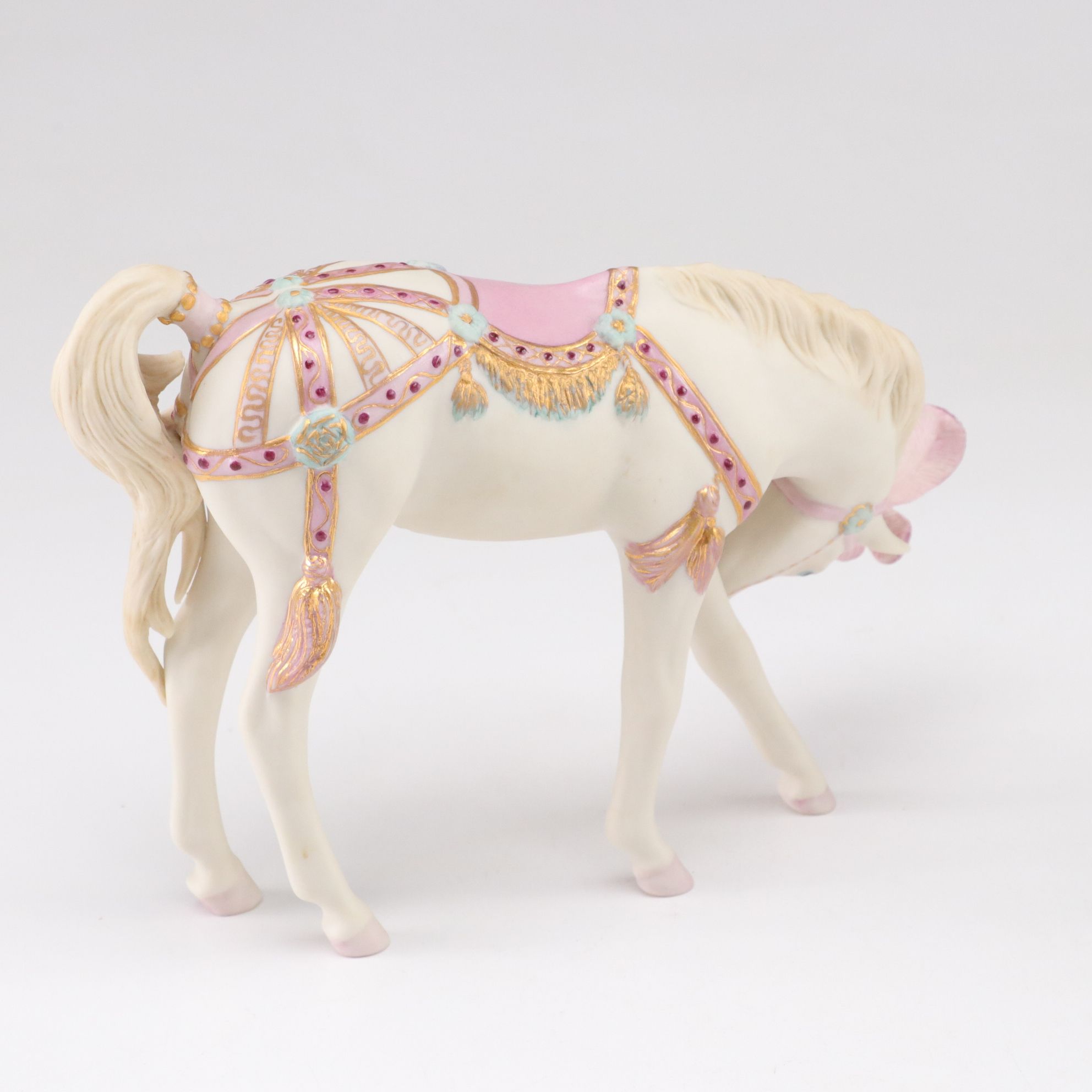 Cybis "Free Spirit" and "Circus Horse" Porcelain Figurines
