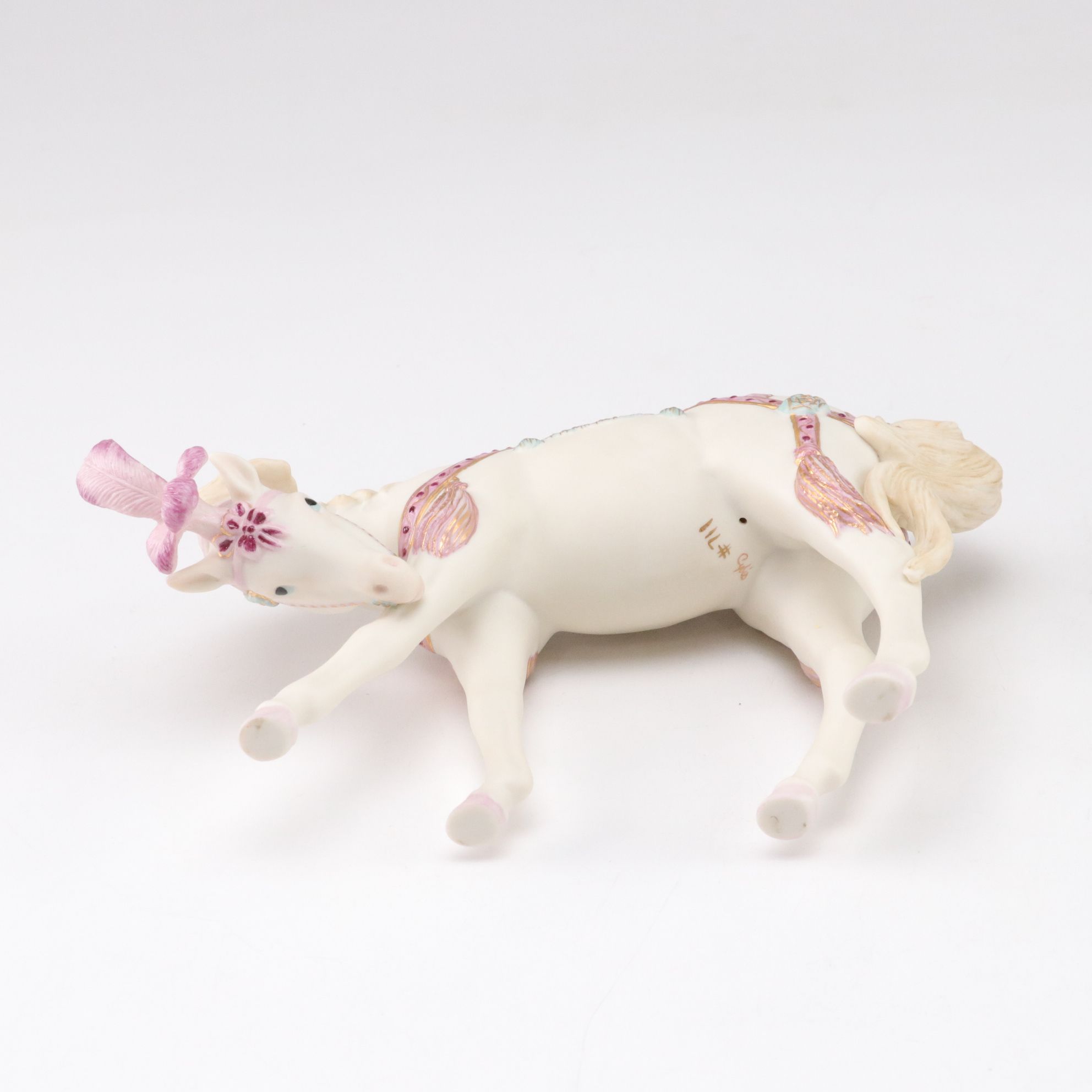 Cybis "Free Spirit" and "Circus Horse" Porcelain Figurines