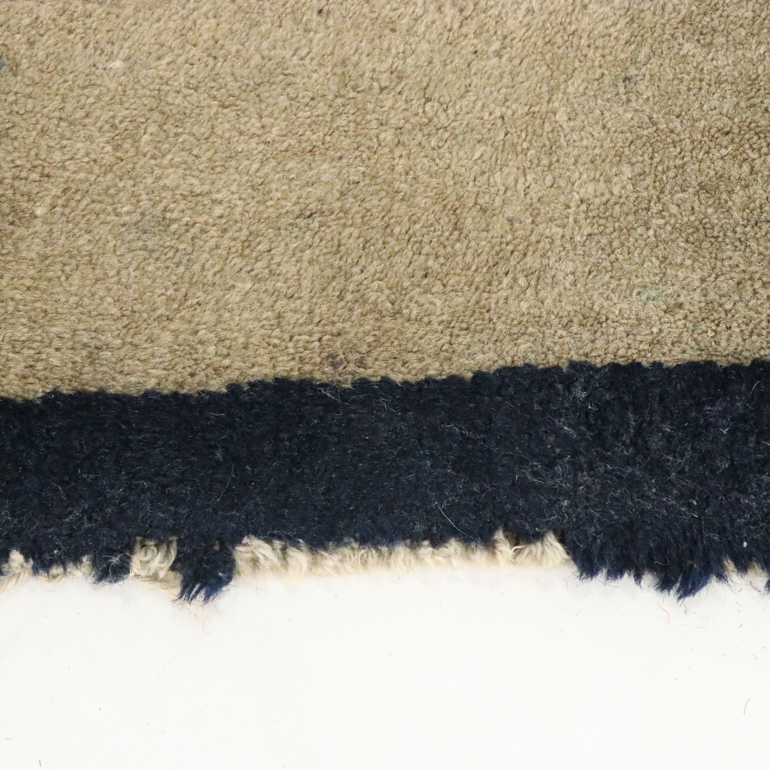 2'1 x 3'11 Hand-Knotted Chinese Nichols Art Deco Style Accent Rug