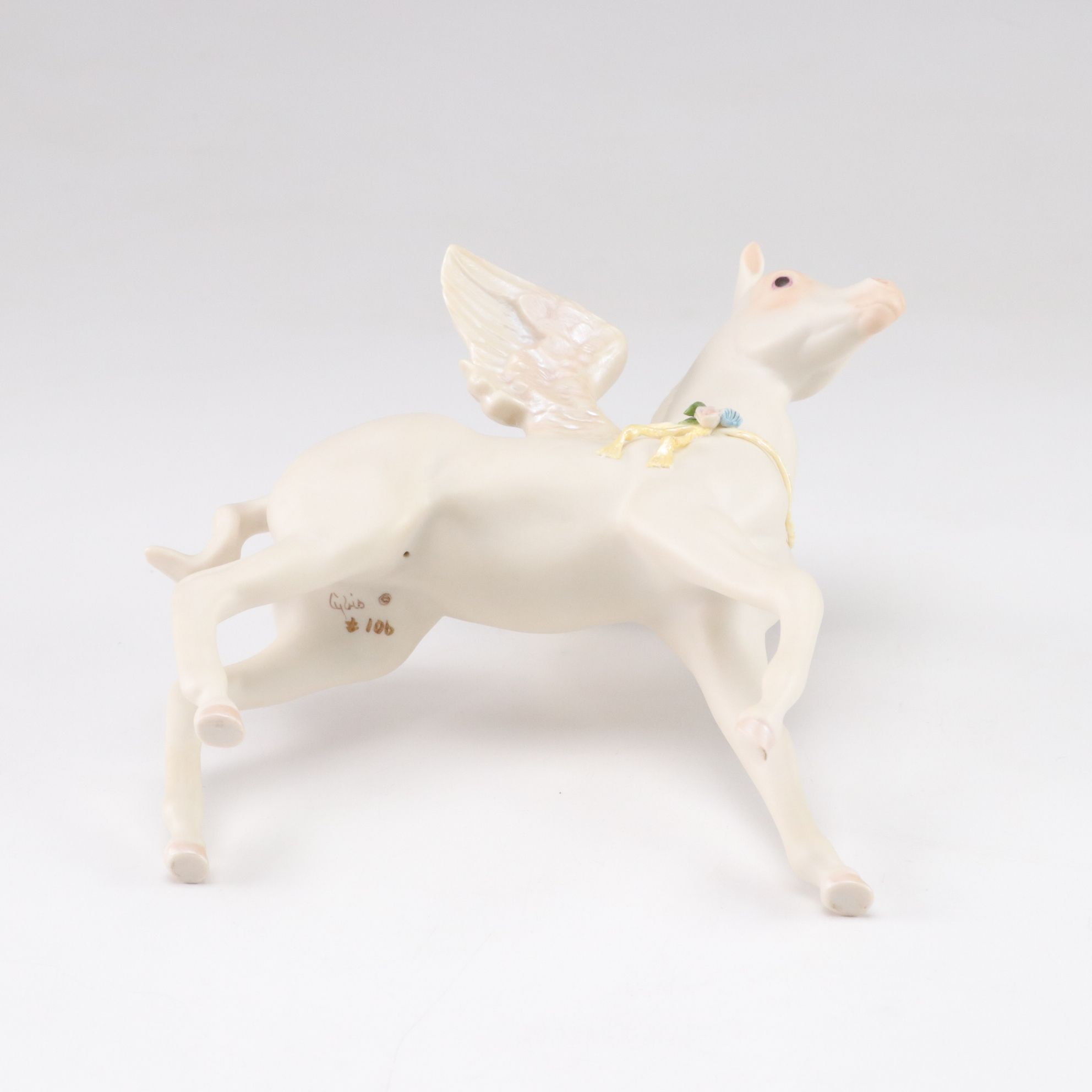 Cybis "Free Spirit" and "Circus Horse" Porcelain Figurines