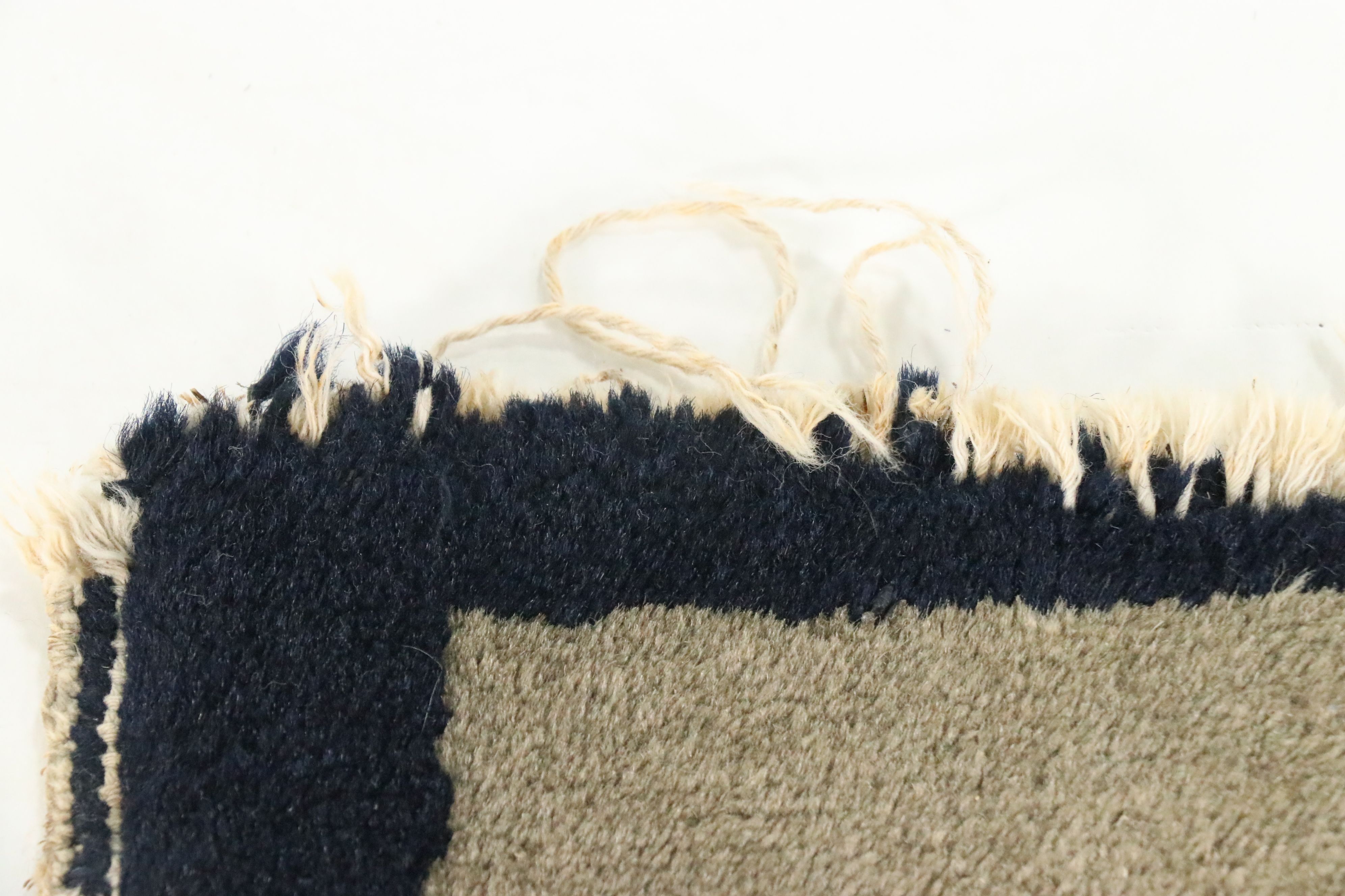 2'1 x 3'11 Hand-Knotted Chinese Nichols Art Deco Style Accent Rug